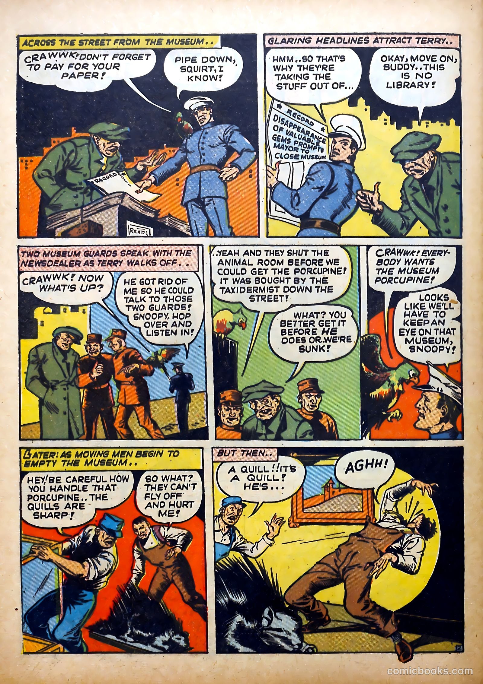 Clue Comics #2 (1943) — page 60 of 69