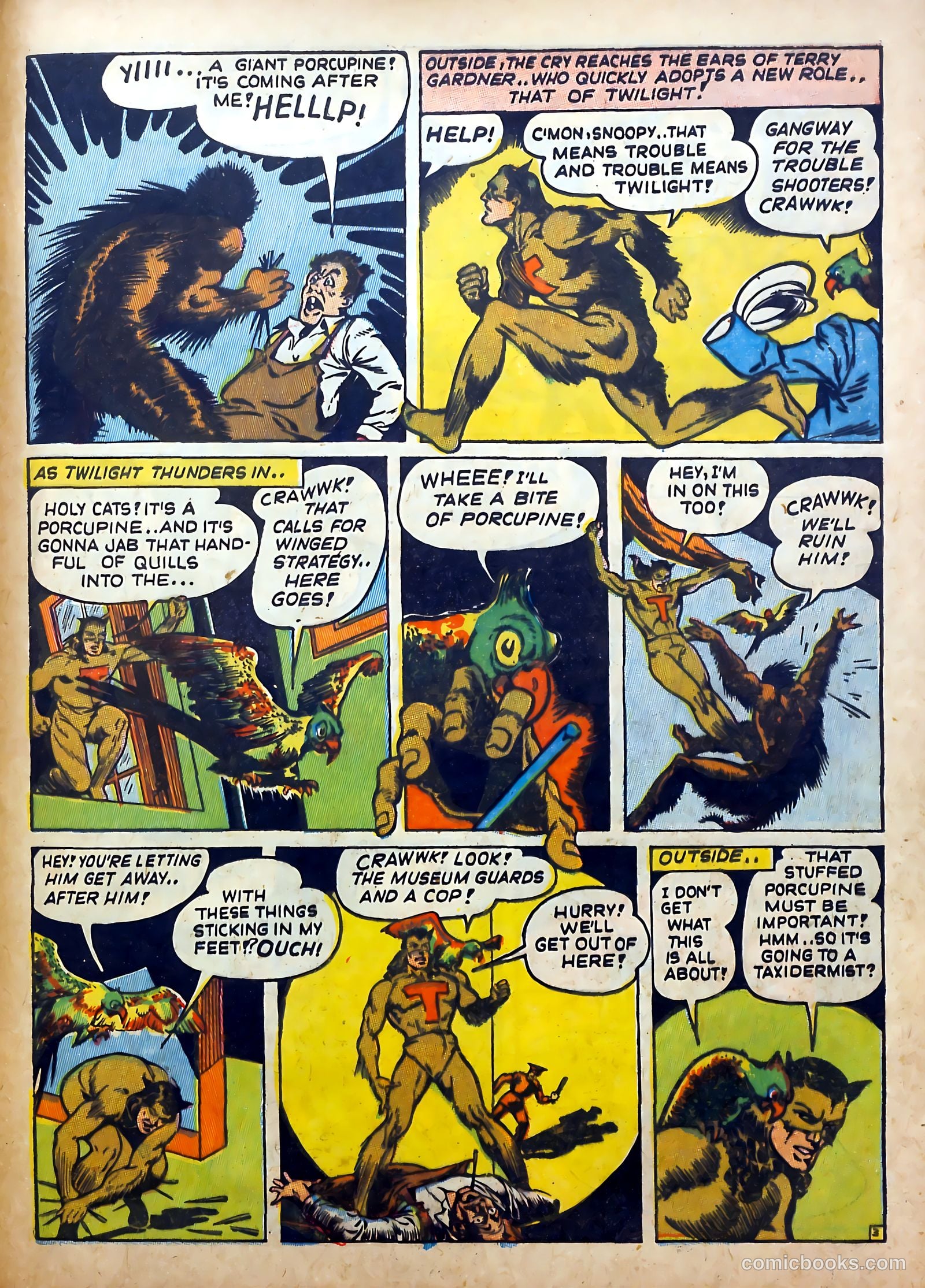 Clue Comics #2 (1943) — page 61 of 69