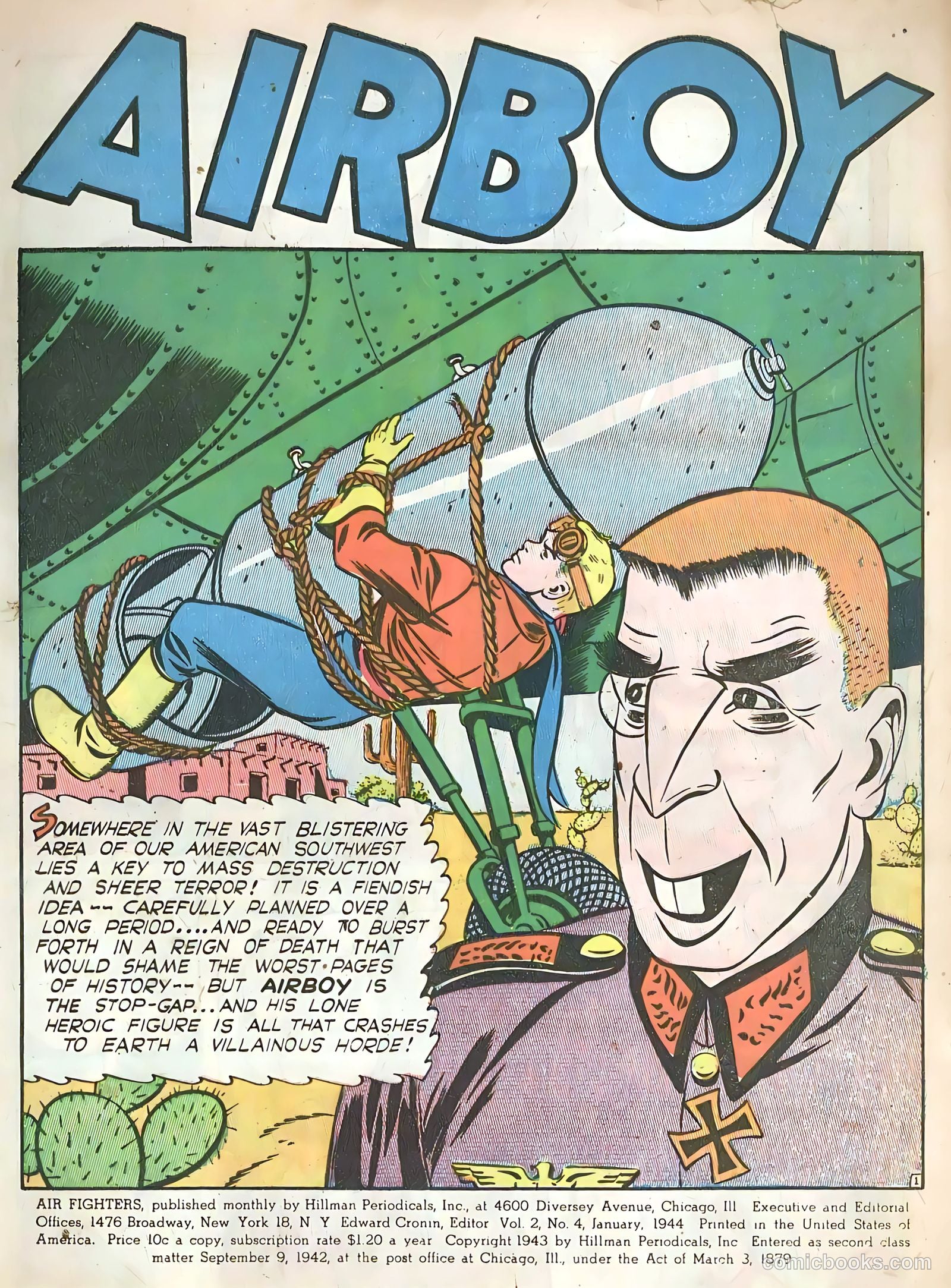 Air Fighters Comics #4 (1943) — page 3 of 68