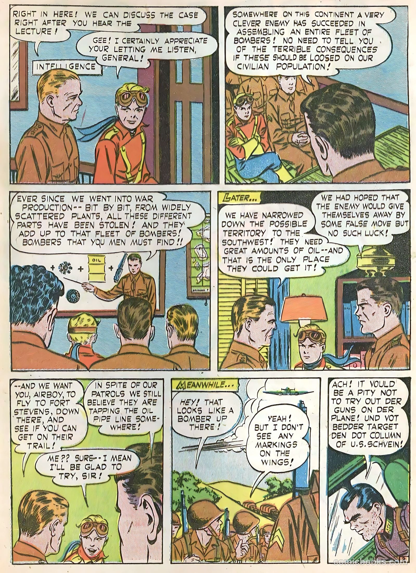 Air Fighters Comics #4 (1943) — page 4 of 68