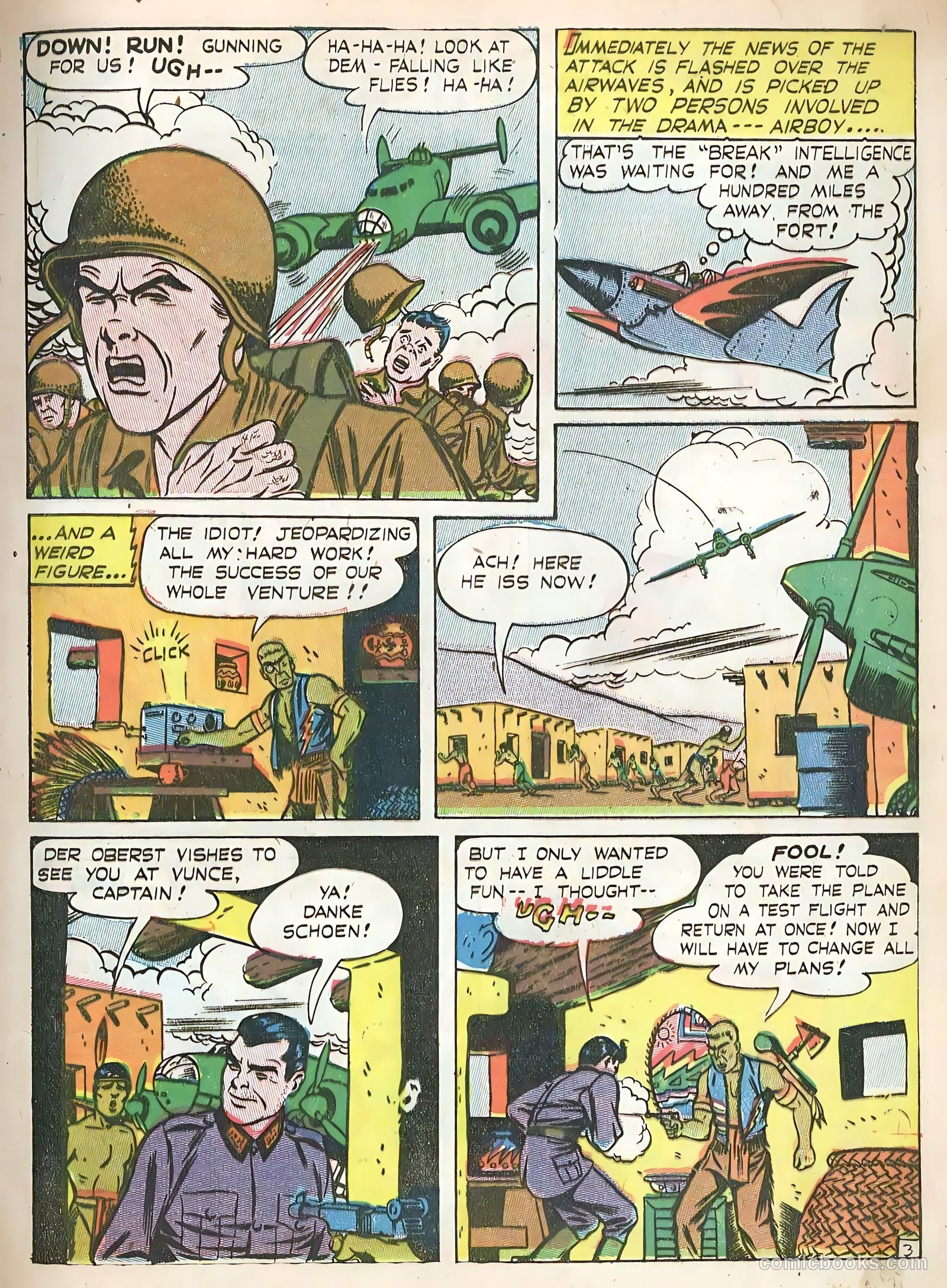 Air Fighters Comics #4 (1943) — page 5 of 68