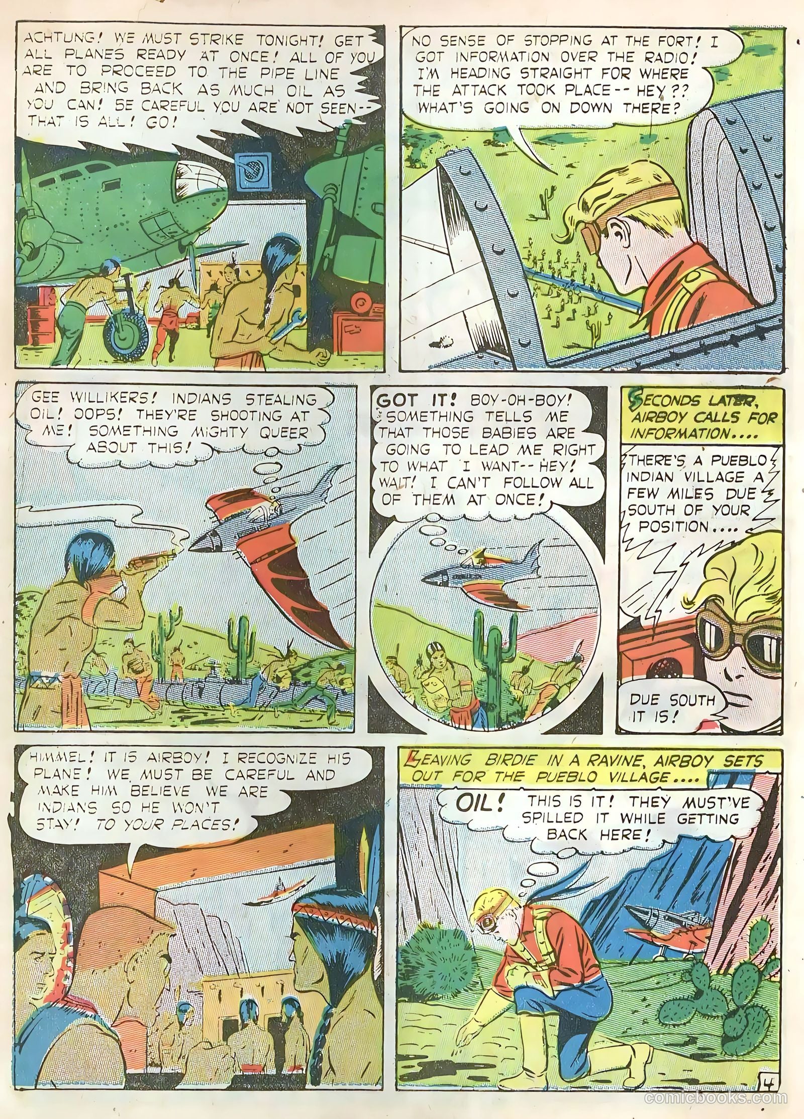 Air Fighters Comics #4 (1943) — page 6 of 68