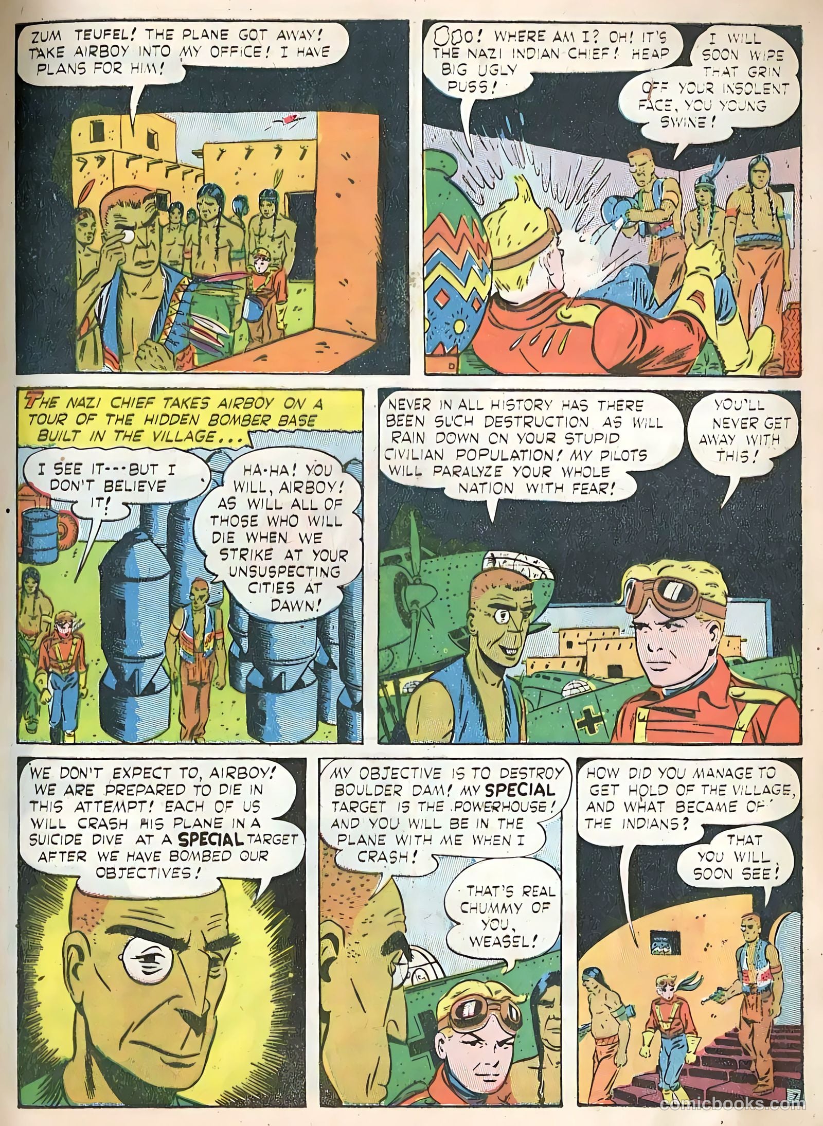 Air Fighters Comics #4 (1943) — page 9 of 68