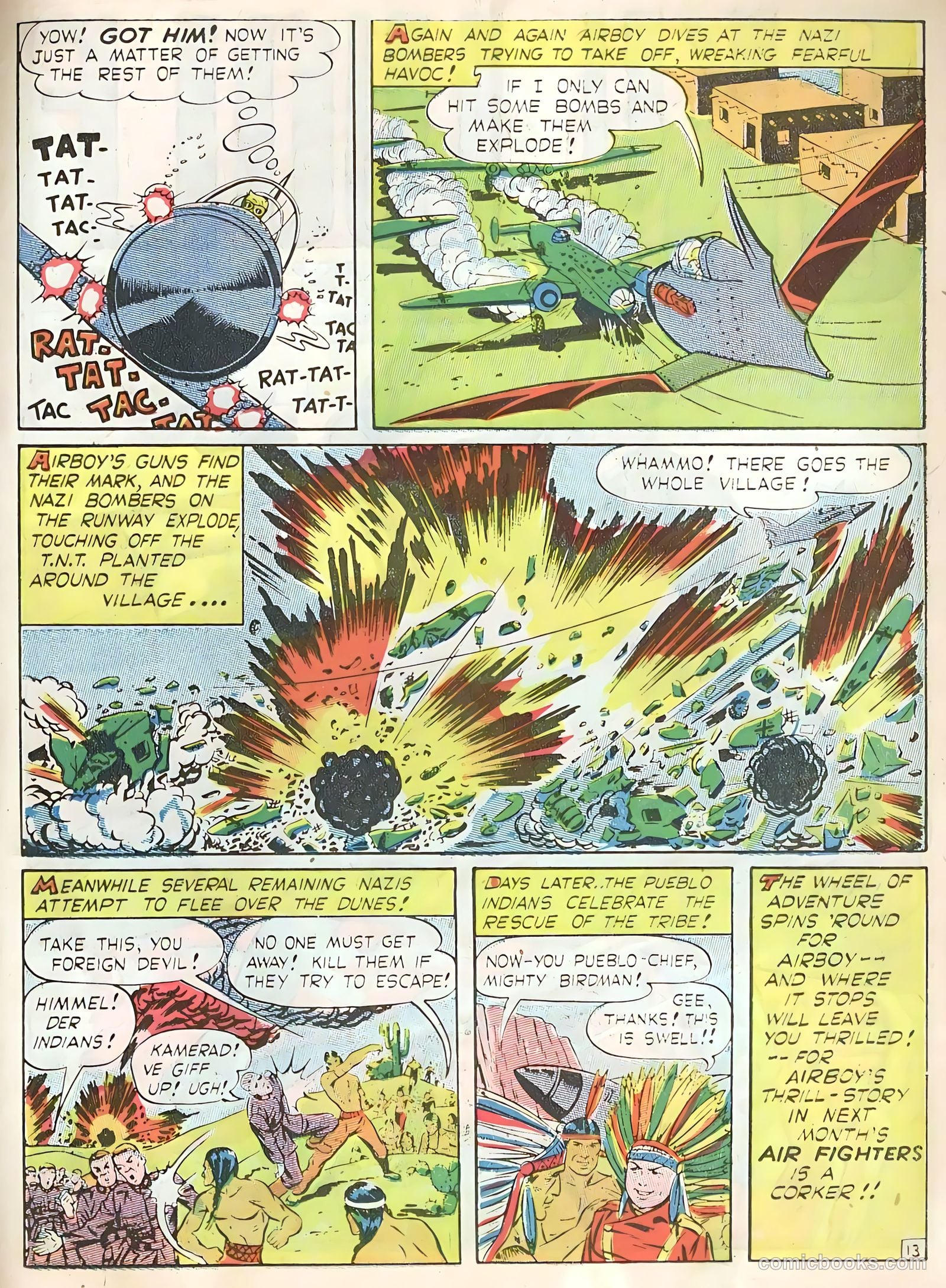 Air Fighters Comics #4 (1943) — page 15 of 68