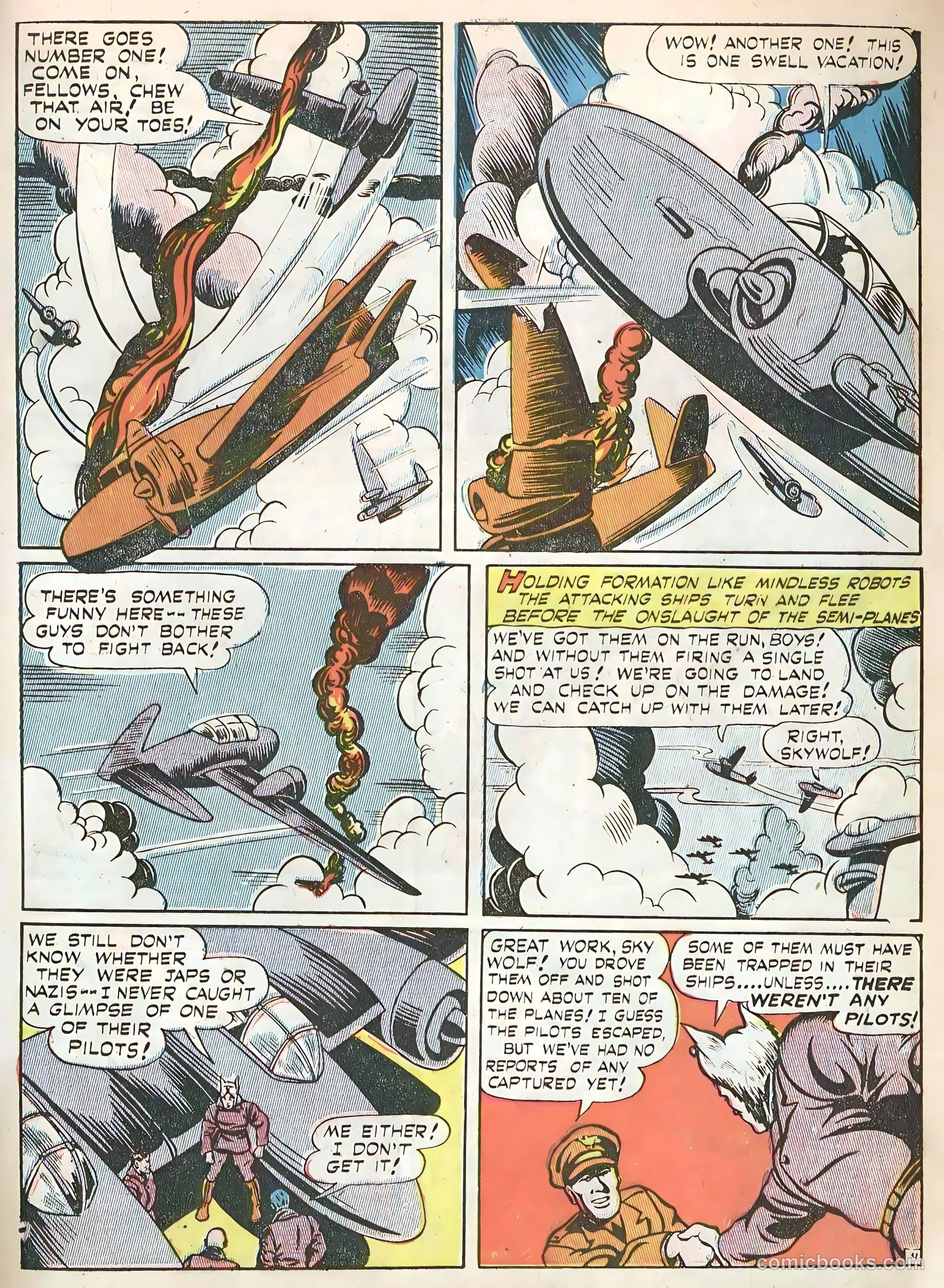 Air Fighters Comics #4 (1943) — page 19 of 68
