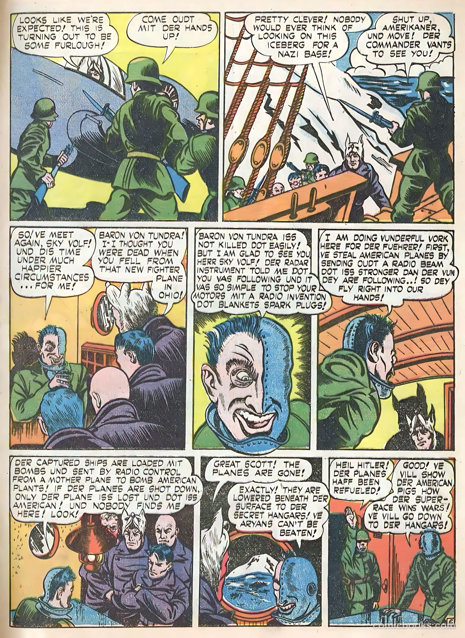 Air Fighters Comics #4 (1943) — page 21 of 68