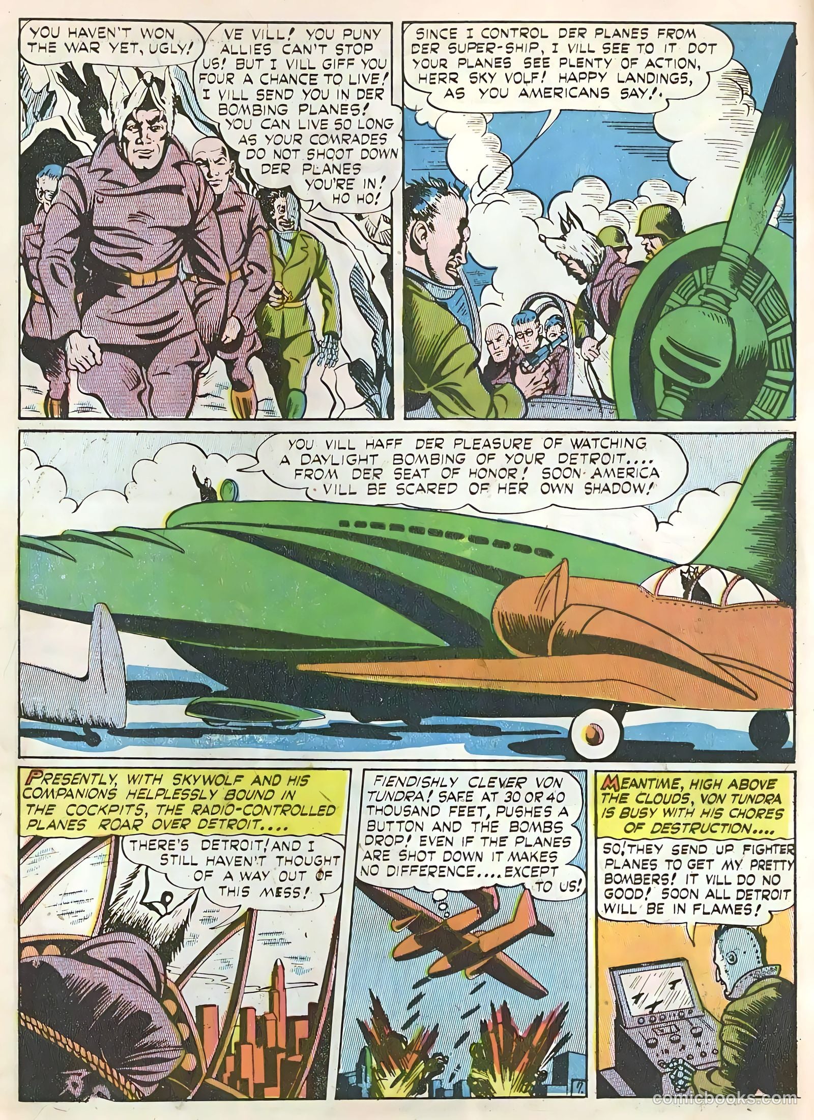 Air Fighters Comics #4 (1943) — page 22 of 68