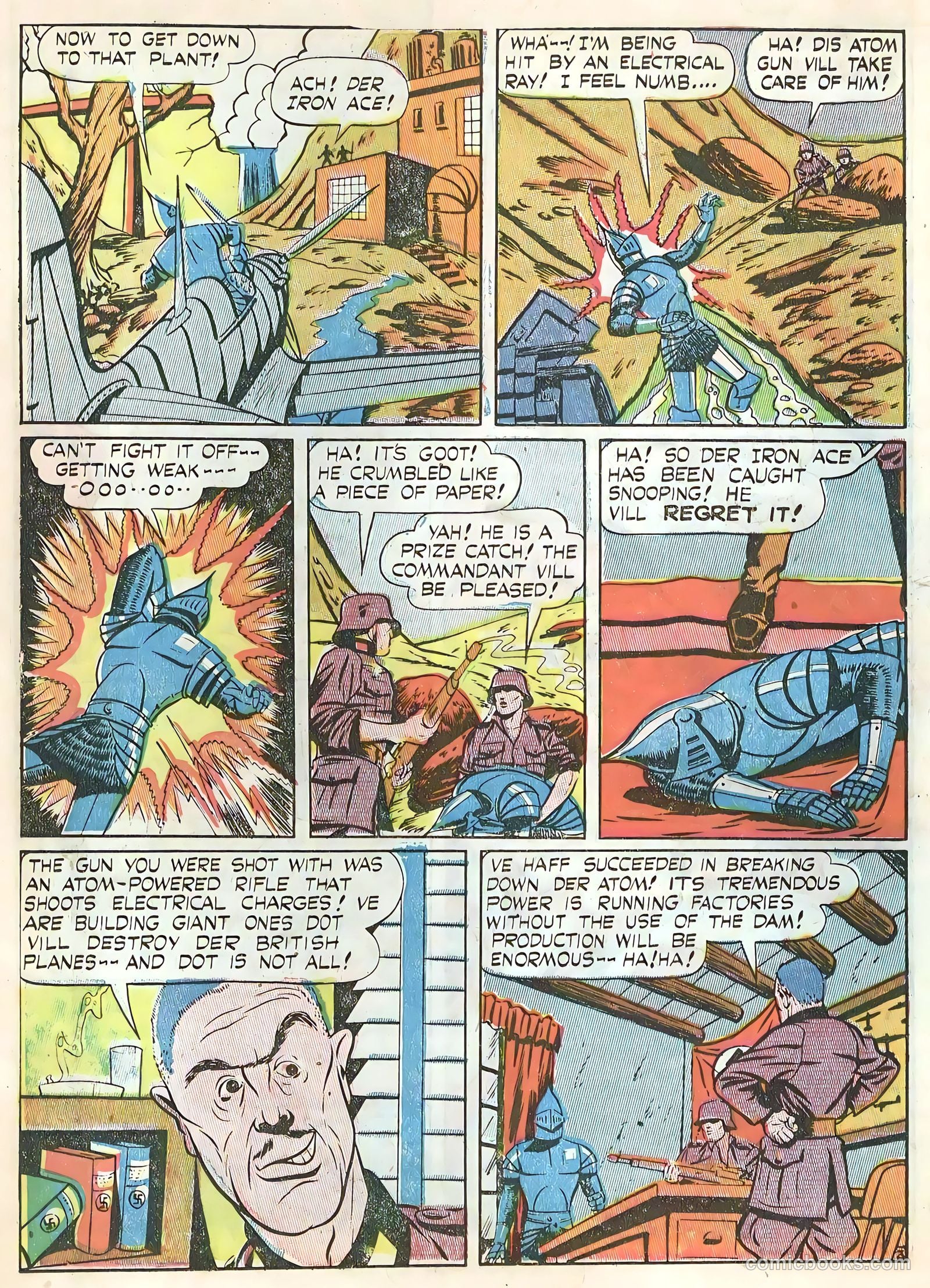 Air Fighters Comics #4 (1943) — page 34 of 68