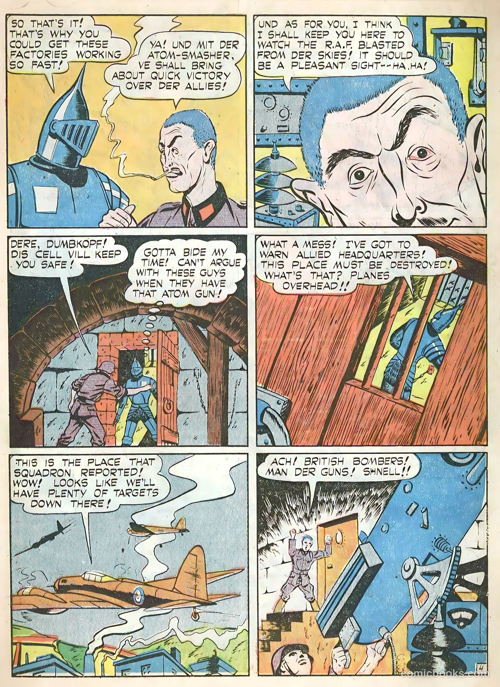 Air Fighters Comics #4 (1943) — page 35 of 68