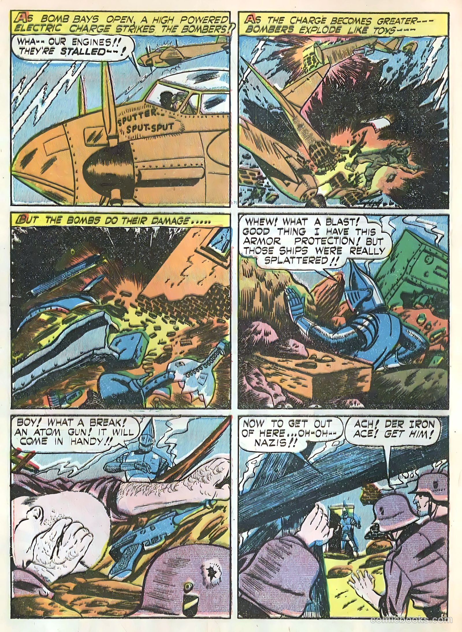 Air Fighters Comics #4 (1943) — page 36 of 68