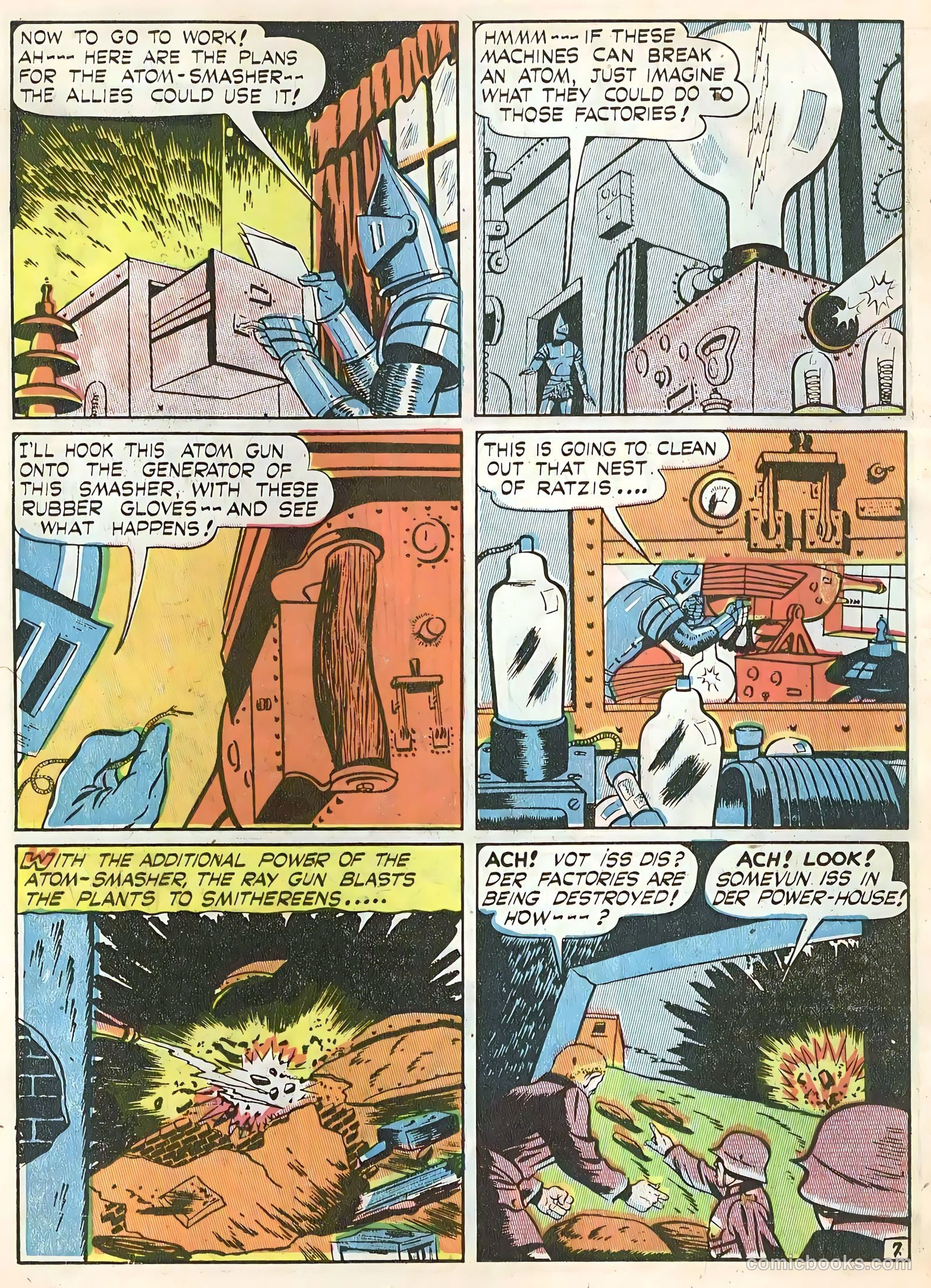 Air Fighters Comics #4 (1943) — page 38 of 68