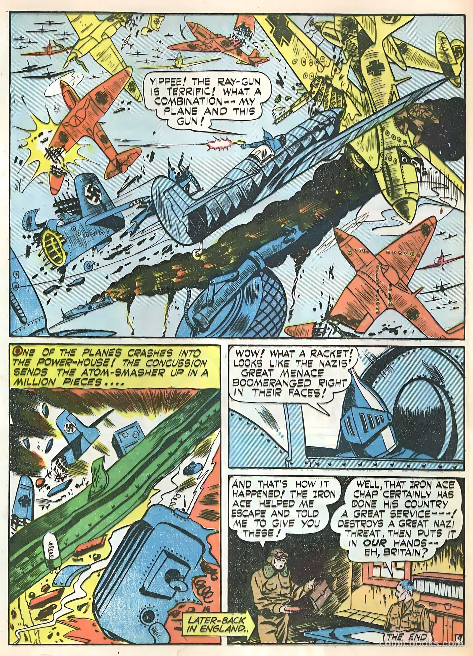 Air Fighters Comics #4 (1943) — page 40 of 68