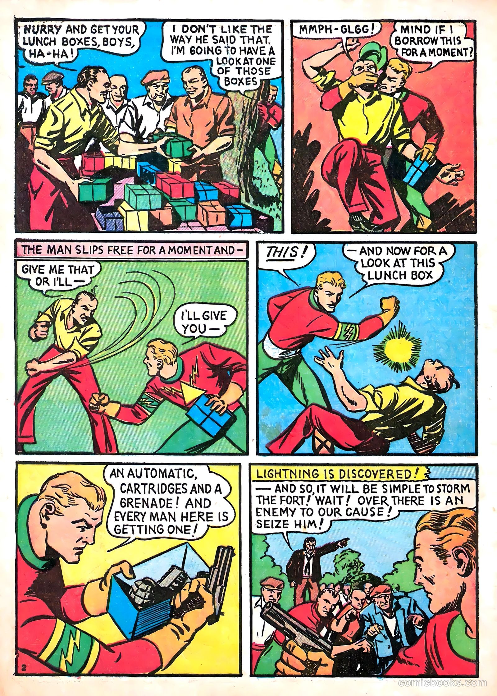 Sure-Fire Comics #3 (1940) — page 3 of 66