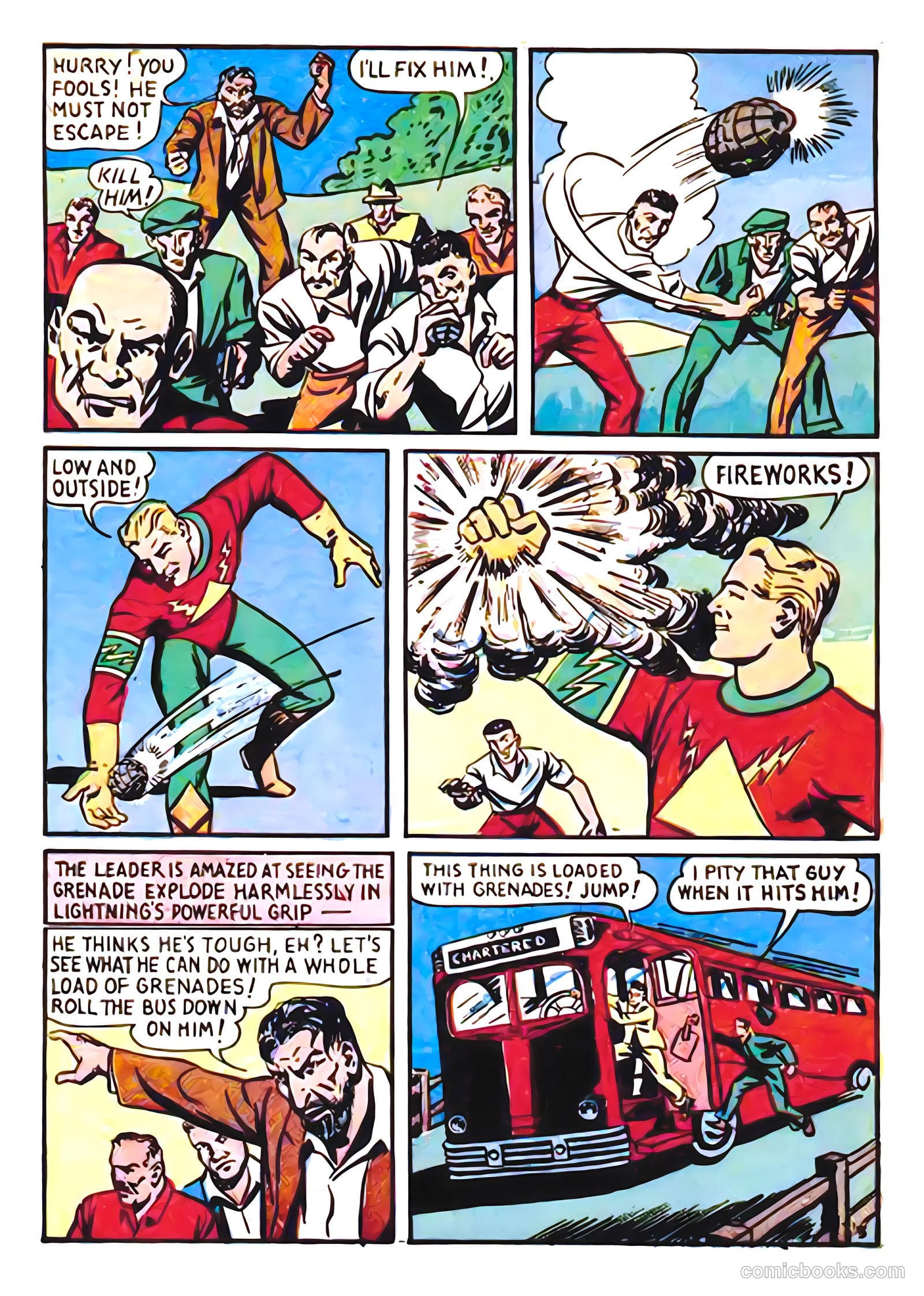 Sure-Fire Comics #3 (1940) — page 4 of 66