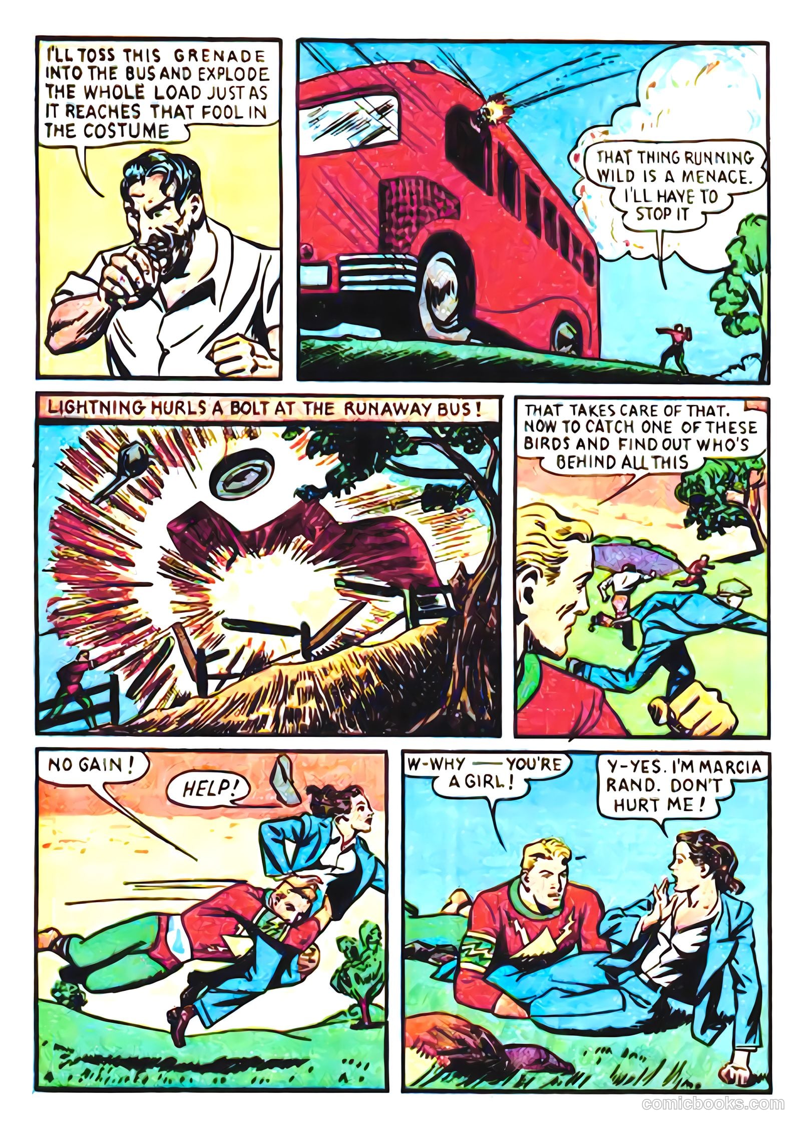 Sure-Fire Comics #3 (1940) — page 5 of 66