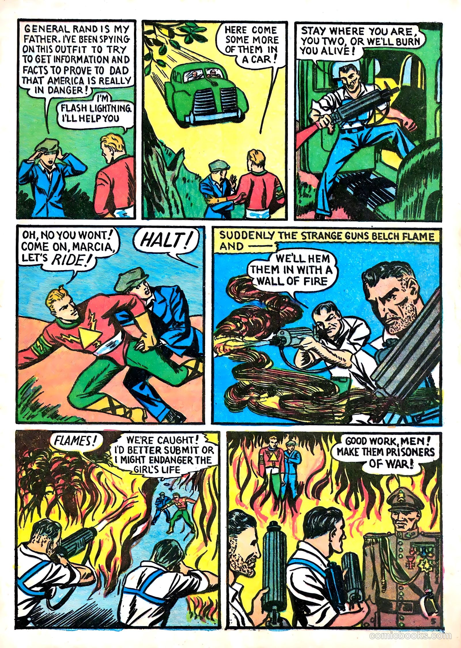 Sure-Fire Comics #3 (1940) — page 6 of 66