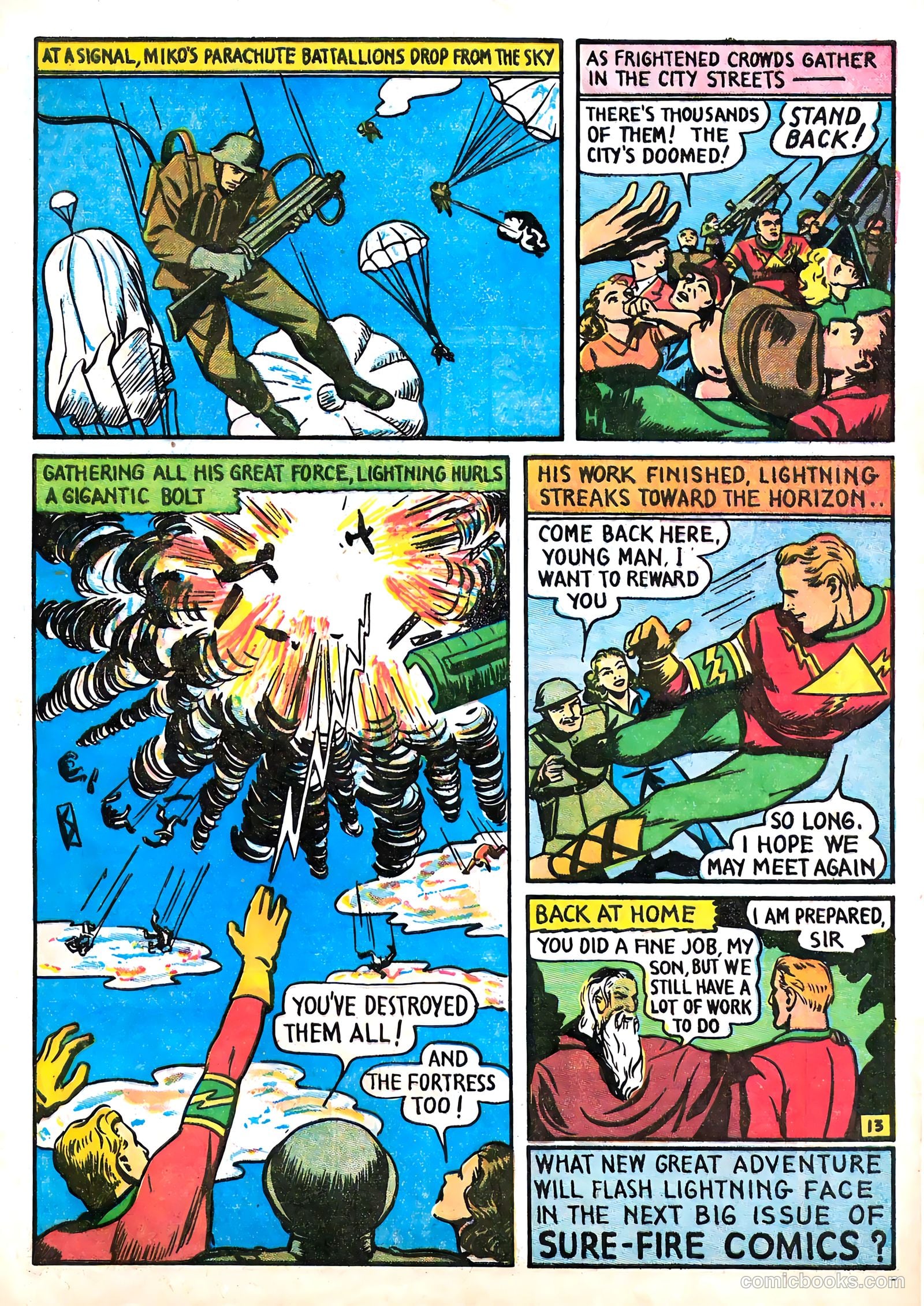 Sure-Fire Comics #3 (1940) — page 14 of 66