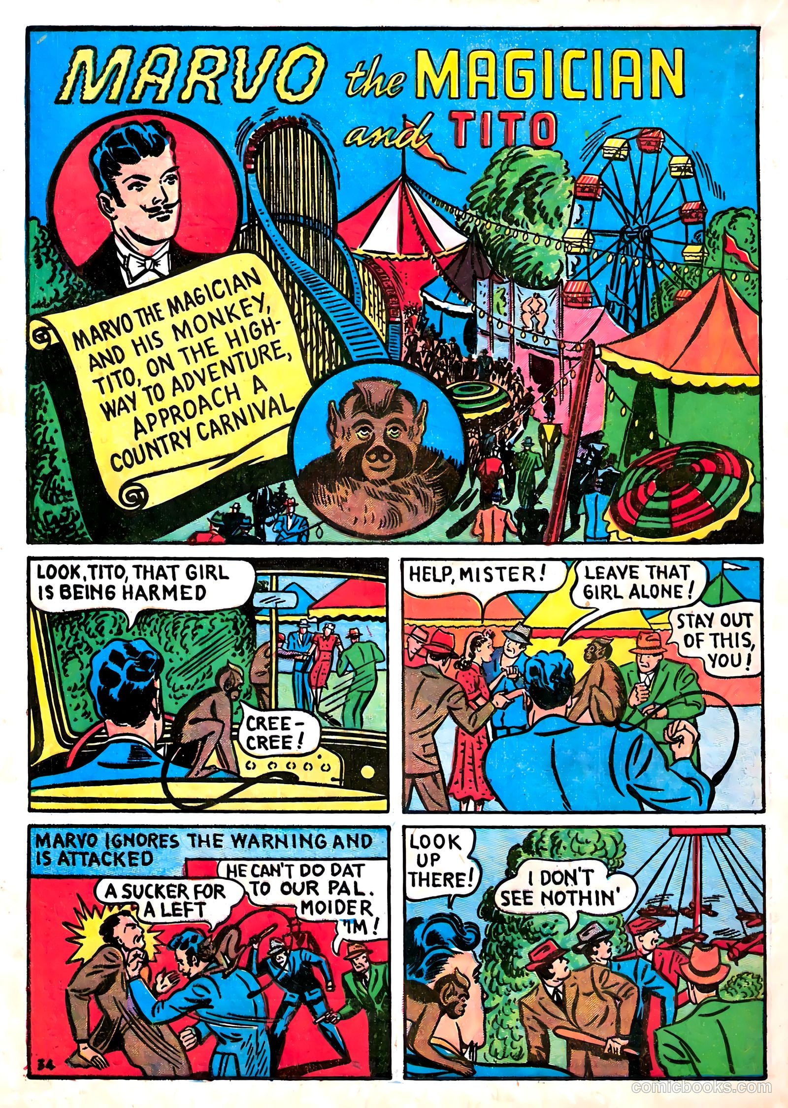Sure-Fire Comics #3 (1940) — page 35 of 66