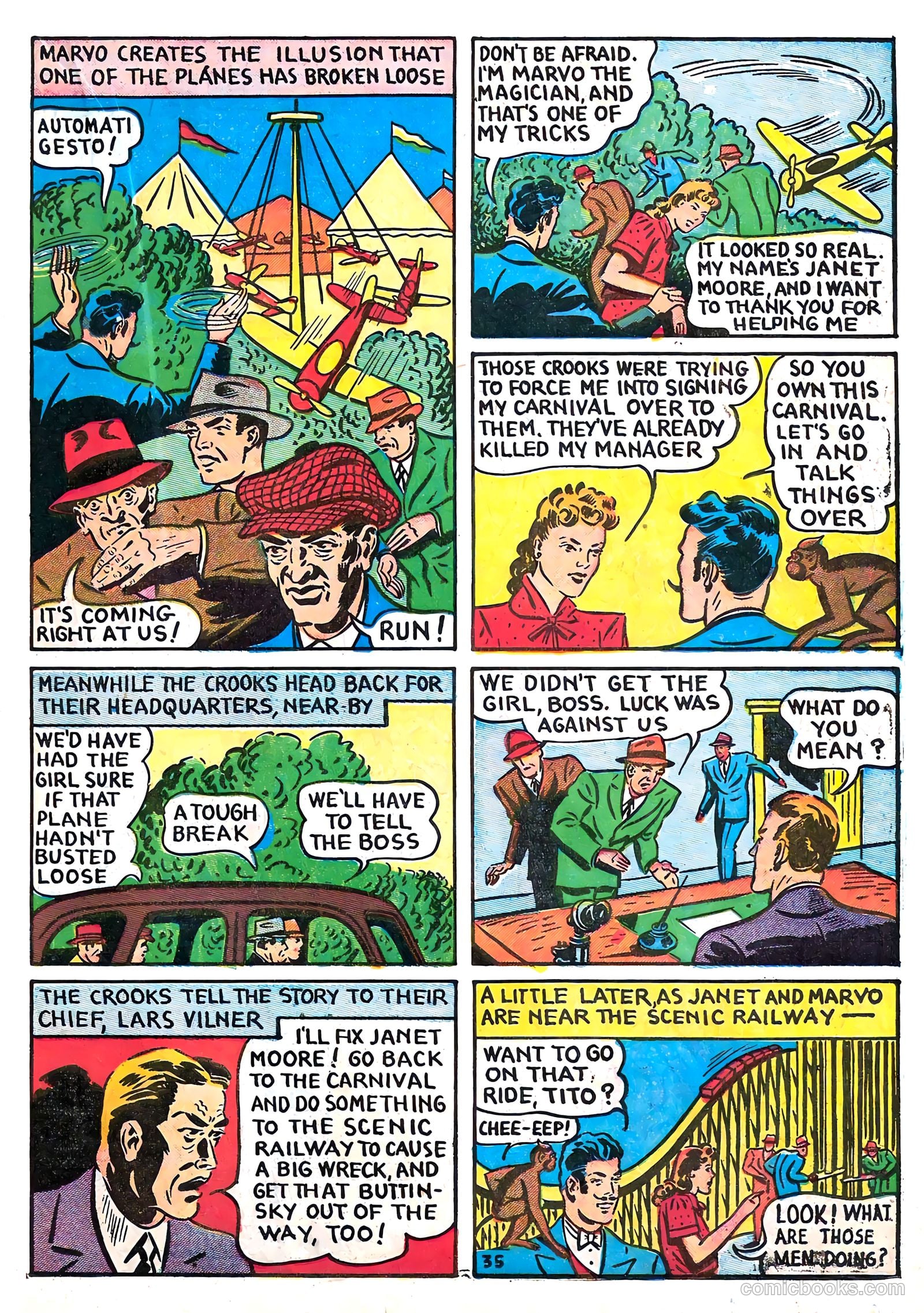 Sure-Fire Comics #3 (1940) — page 36 of 66