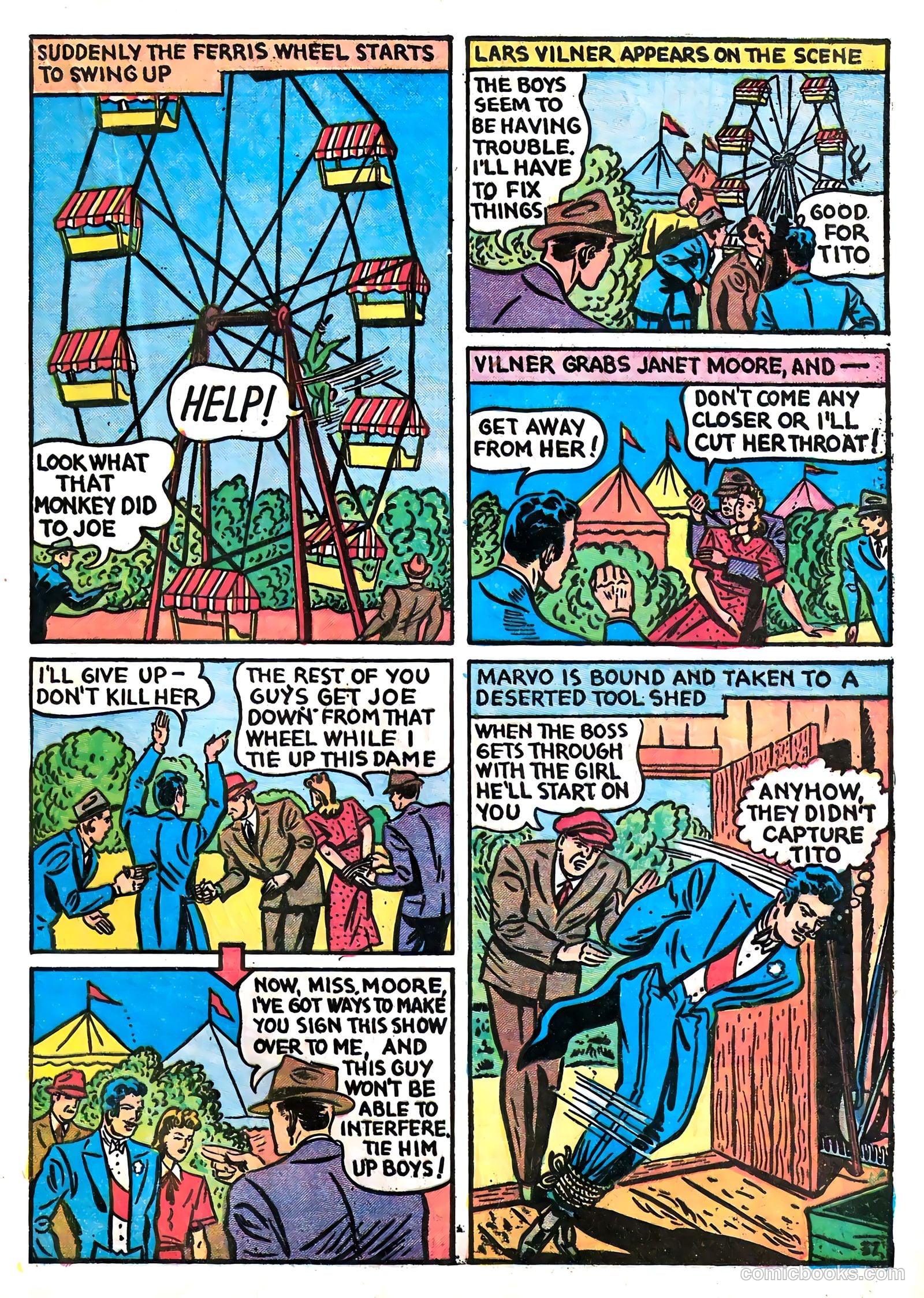 Sure-Fire Comics #3 (1940) — page 38 of 66