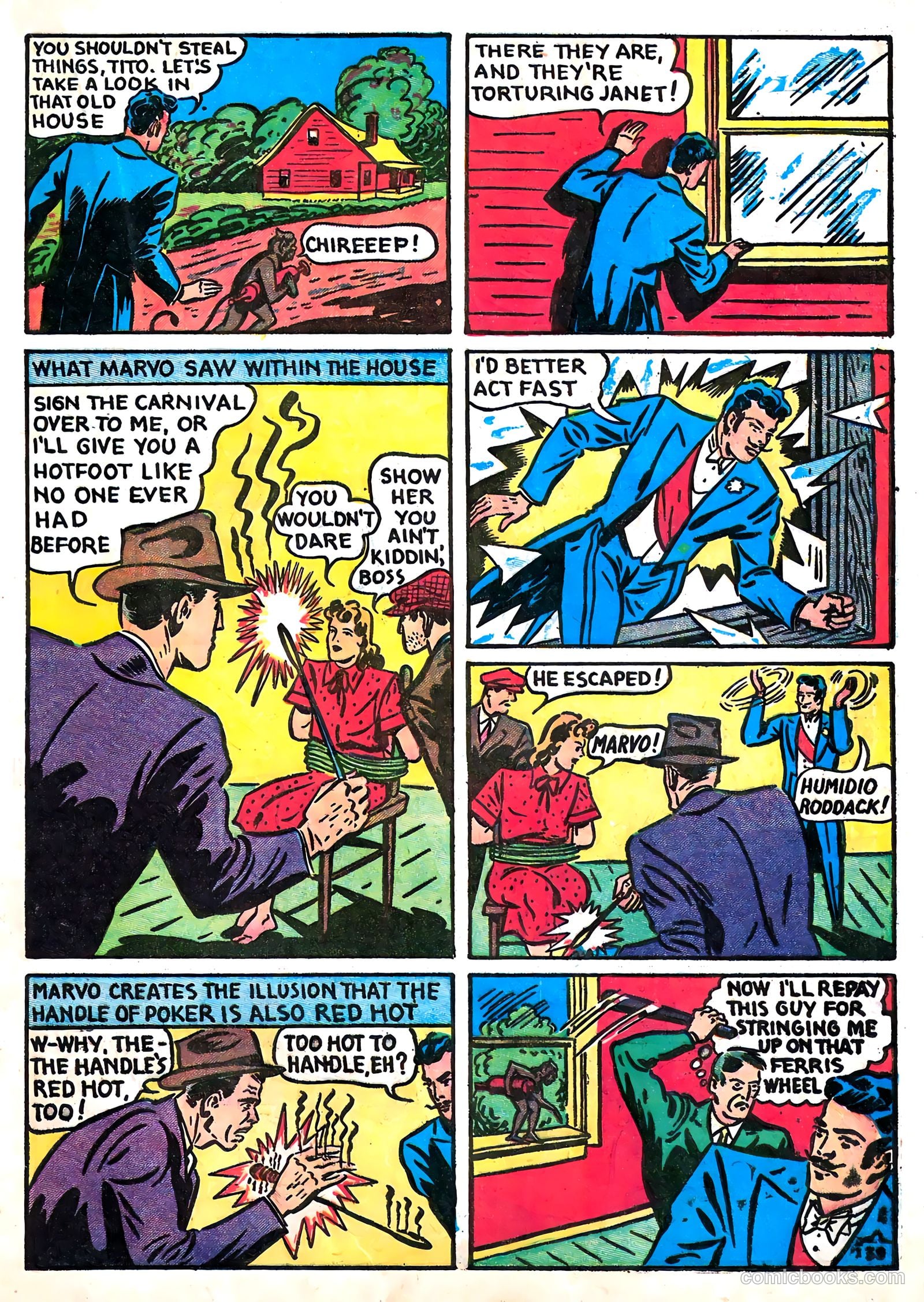 Sure-Fire Comics #3 (1940) — page 40 of 66