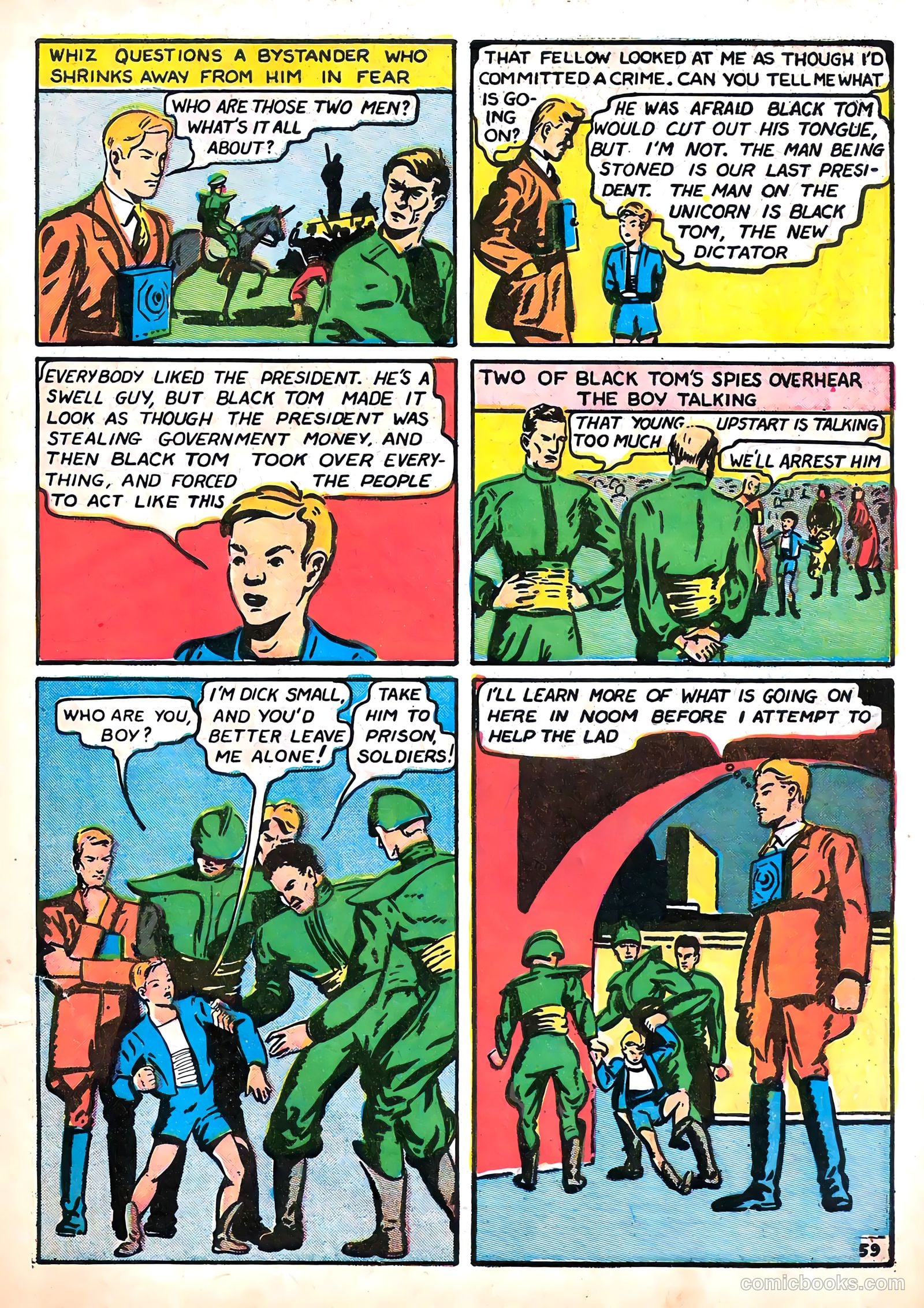 Sure-Fire Comics #3 (1940) — page 60 of 66