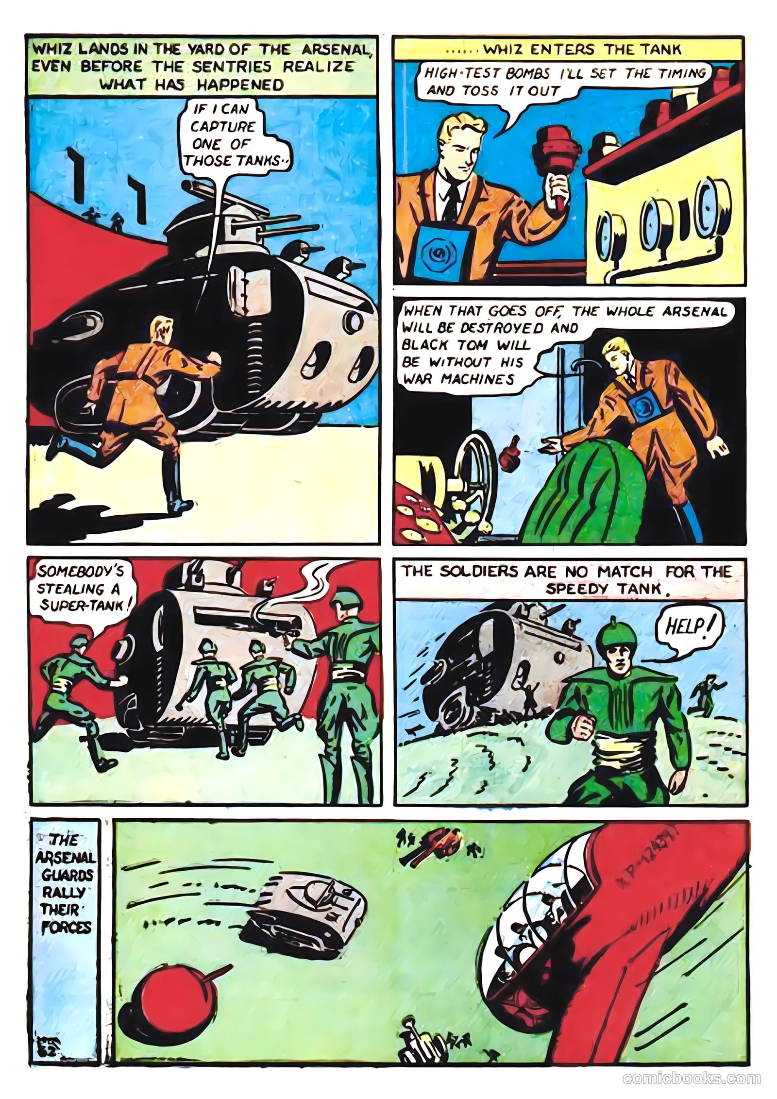 Sure-Fire Comics #3 (1940) — page 63 of 66