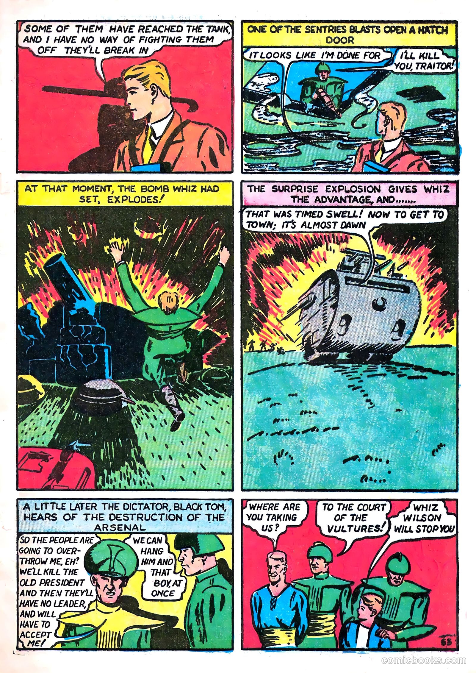 Sure-Fire Comics #3 (1940) — page 64 of 66