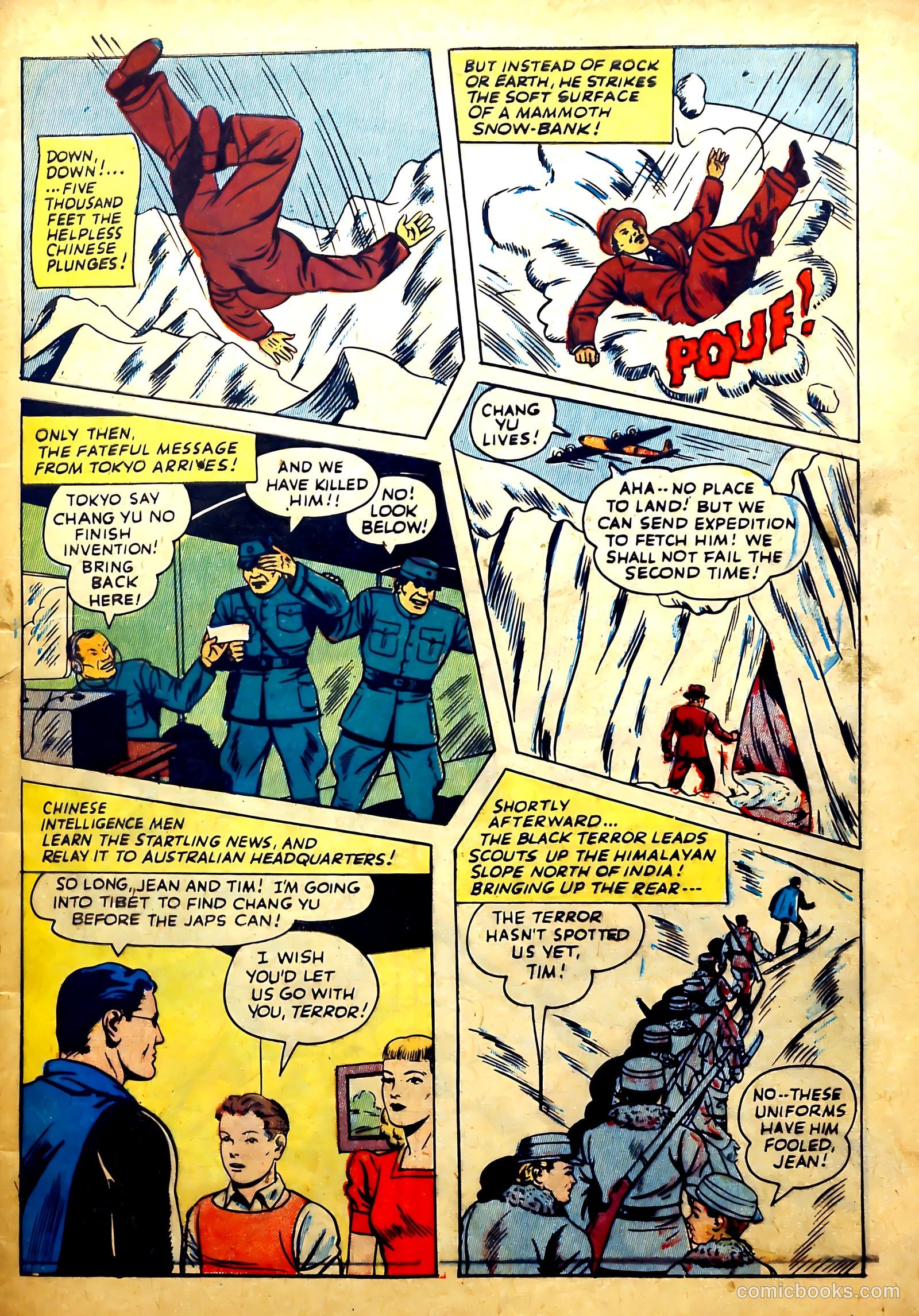 Exciting Comics #29 (1943) — page 5 of 60