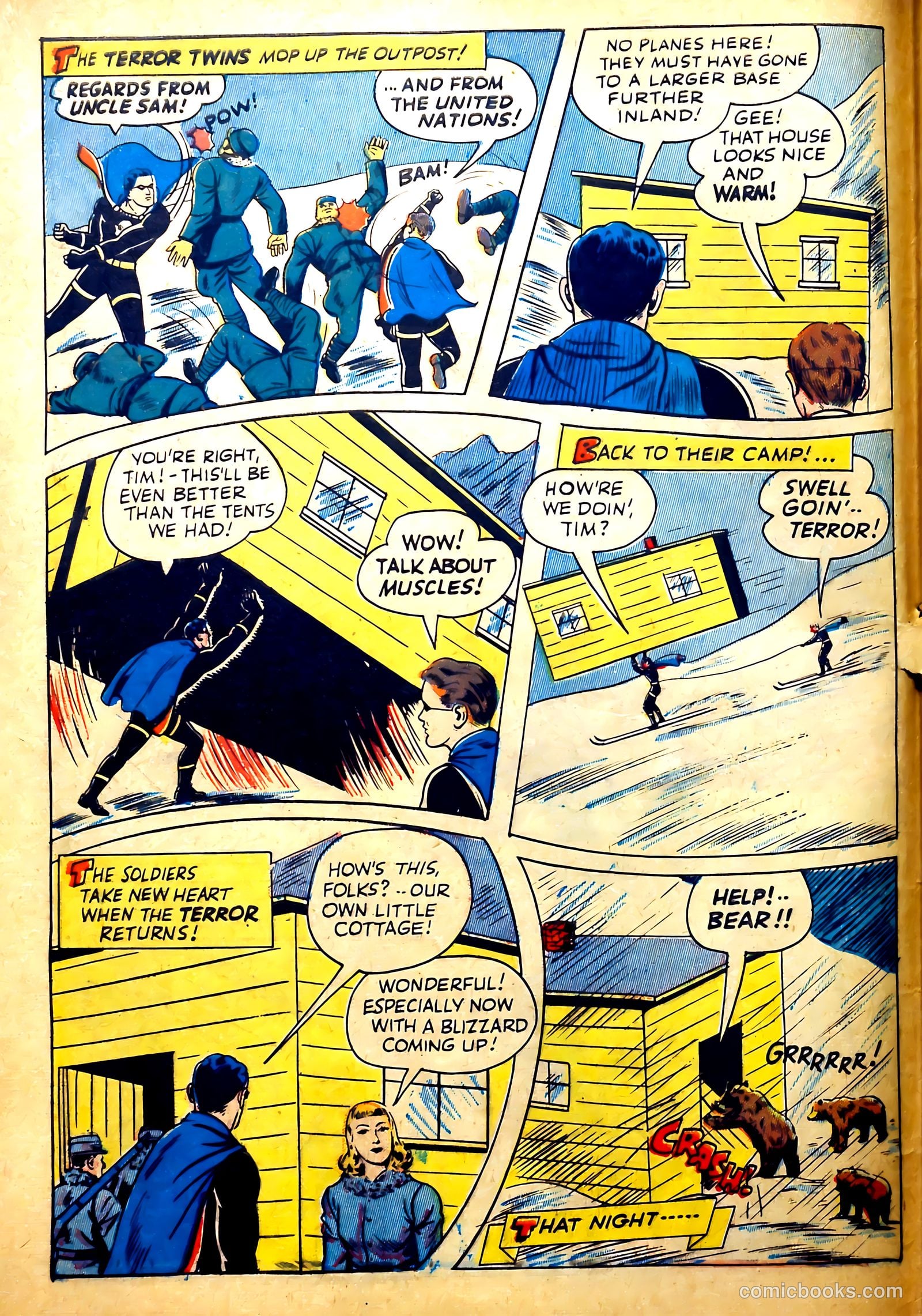 Exciting Comics #29 (1943) — page 8 of 60