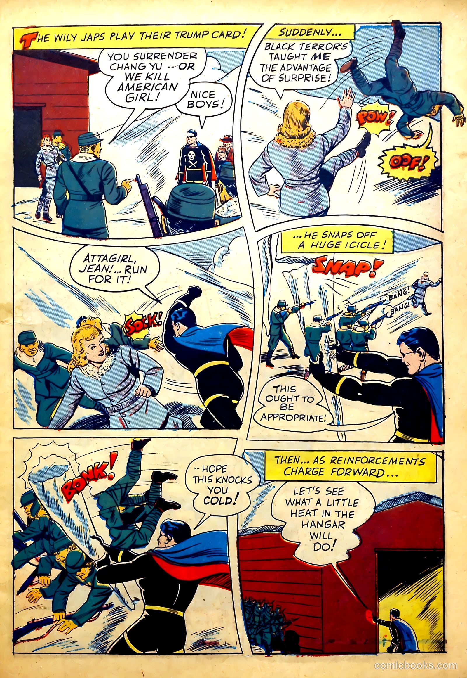 Exciting Comics #29 (1943) — page 15 of 60
