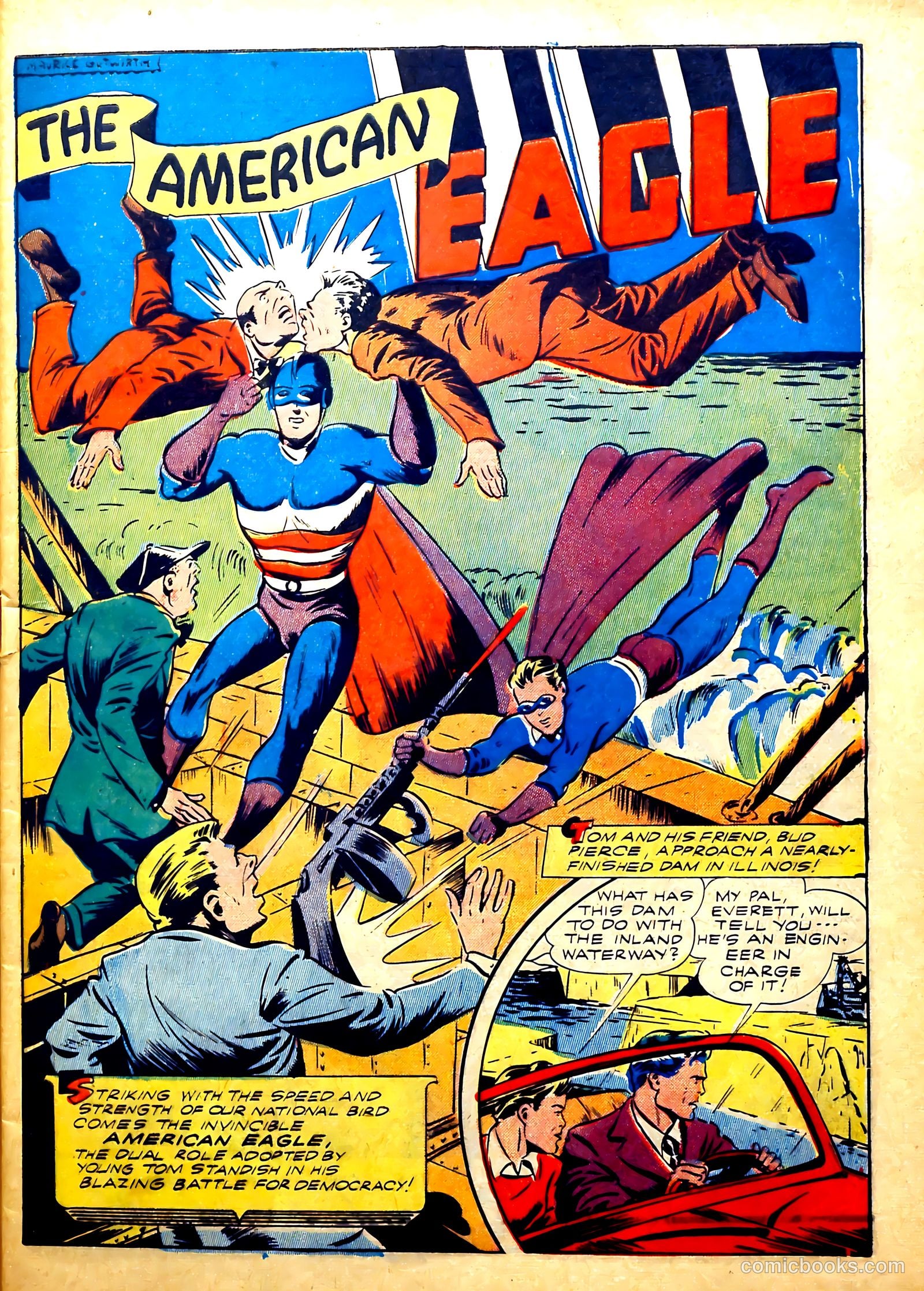 Exciting Comics #29 (1943) — page 17 of 60