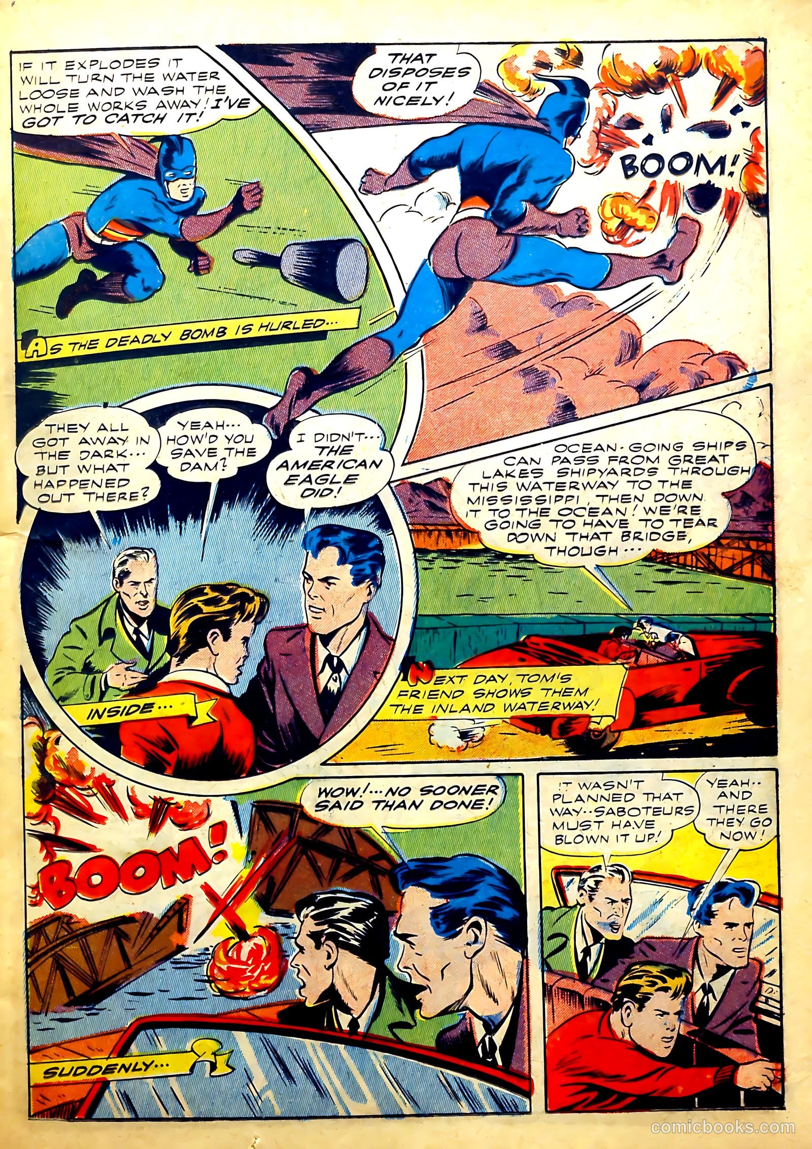 Exciting Comics #29 (1943) — page 19 of 60