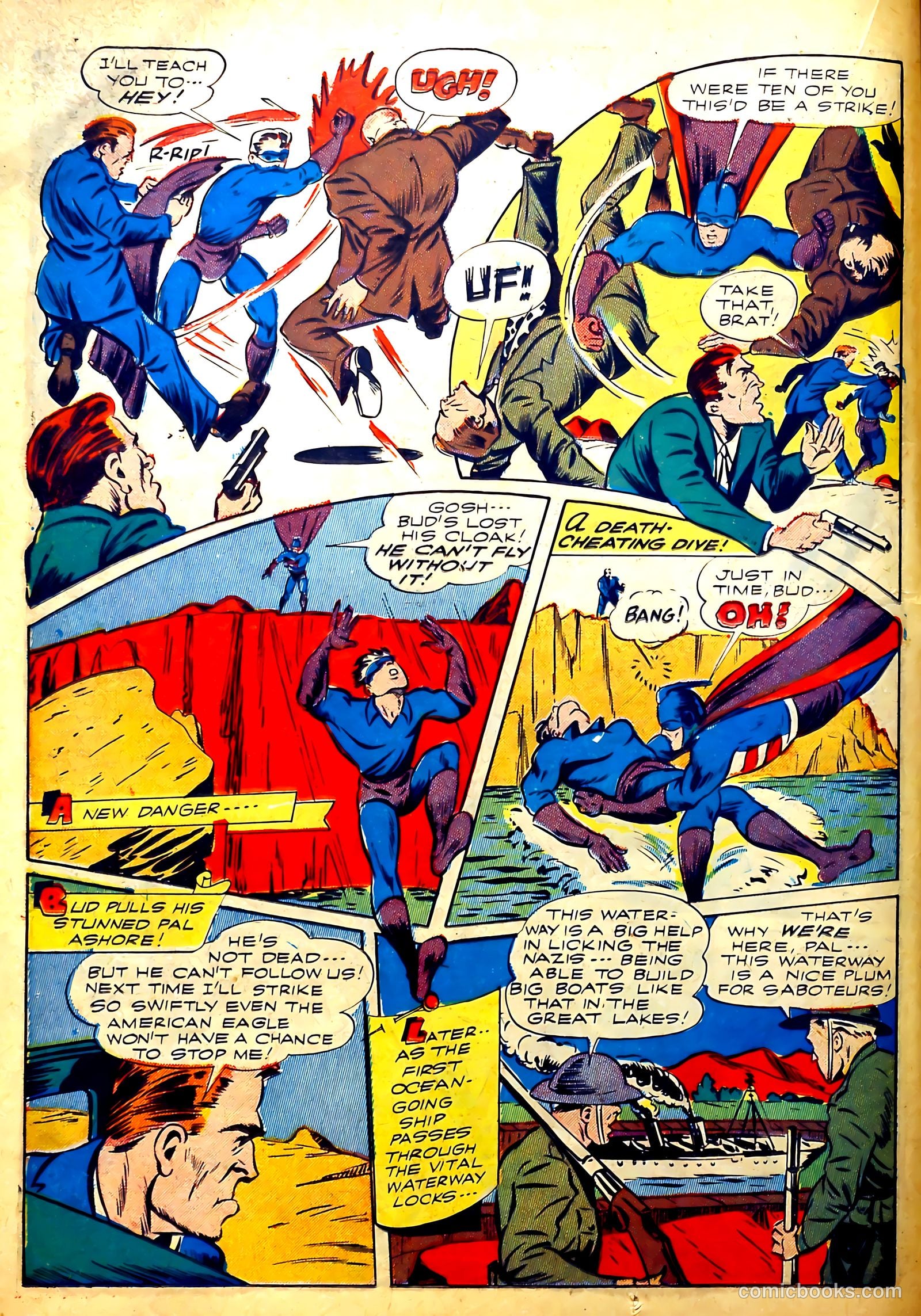 Exciting Comics #29 (1943) — page 22 of 60