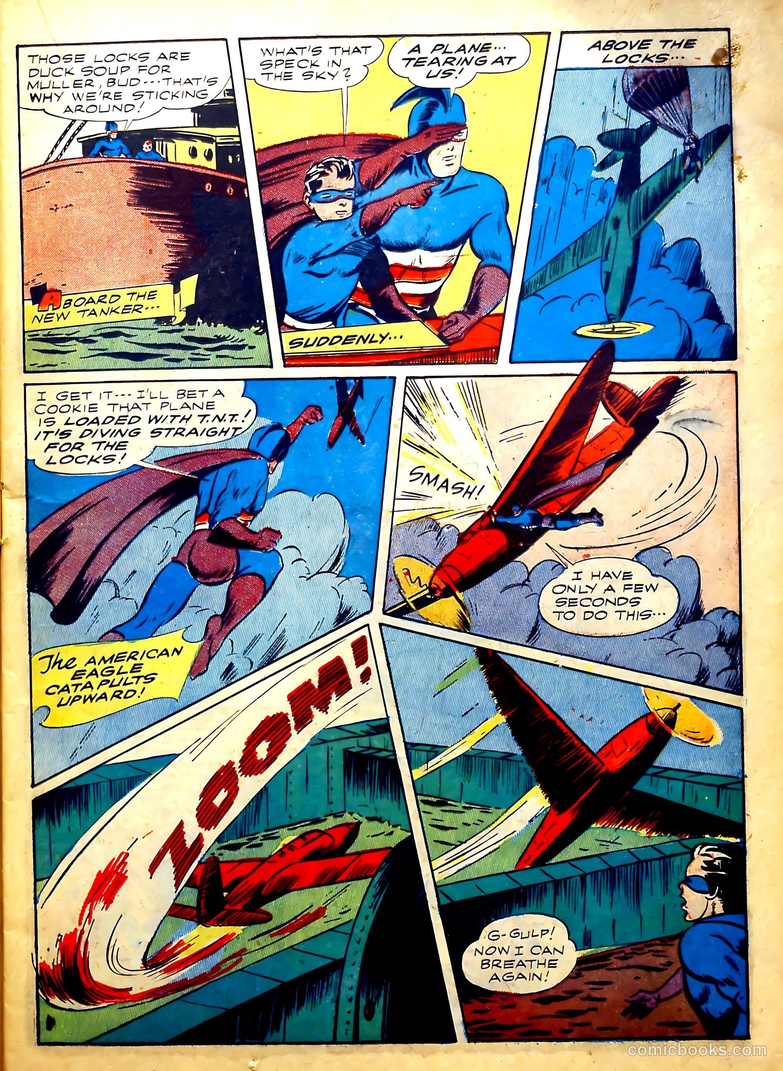 Exciting Comics #29 (1943) — page 23 of 60