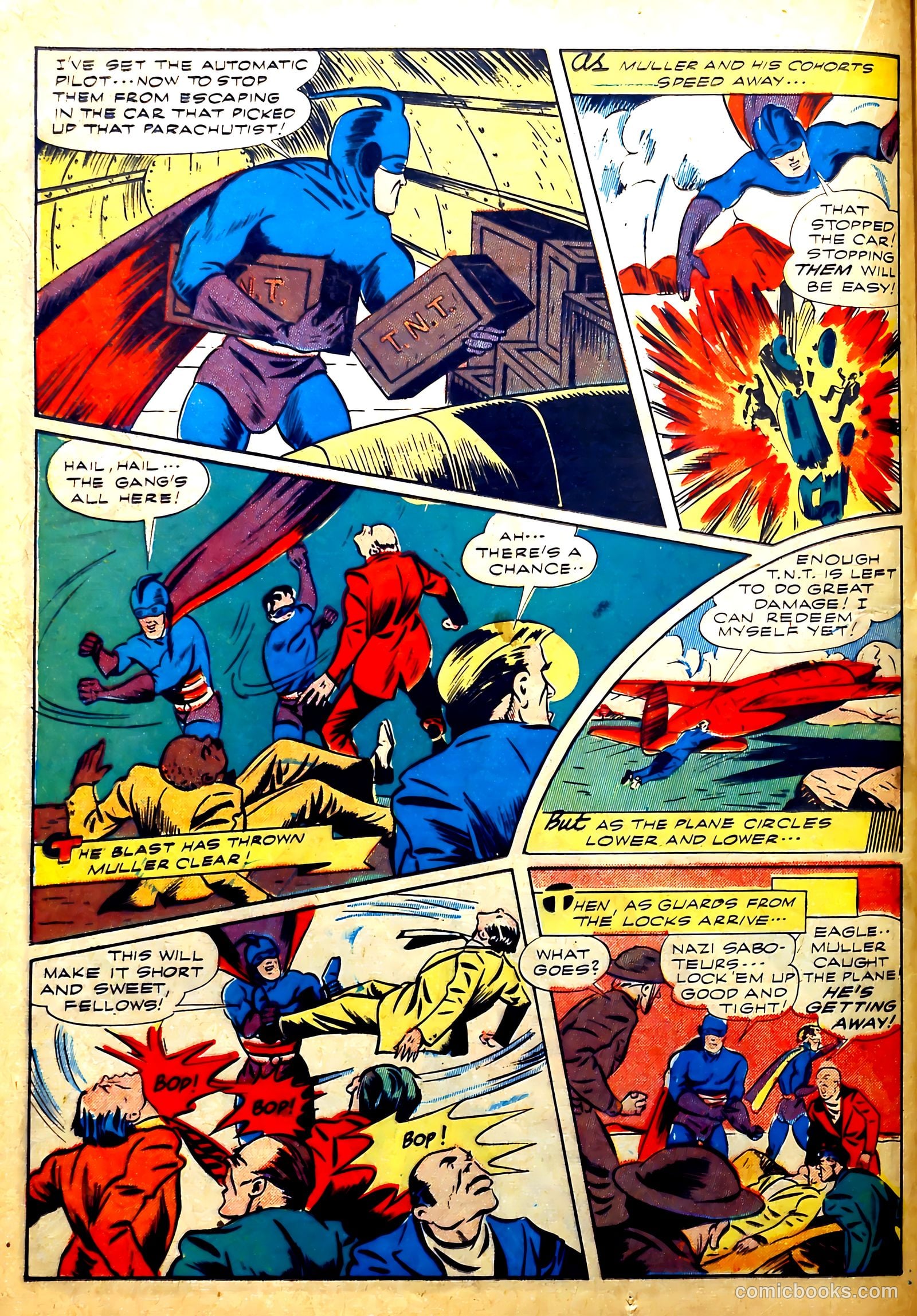 Exciting Comics #29 (1943) — page 24 of 60