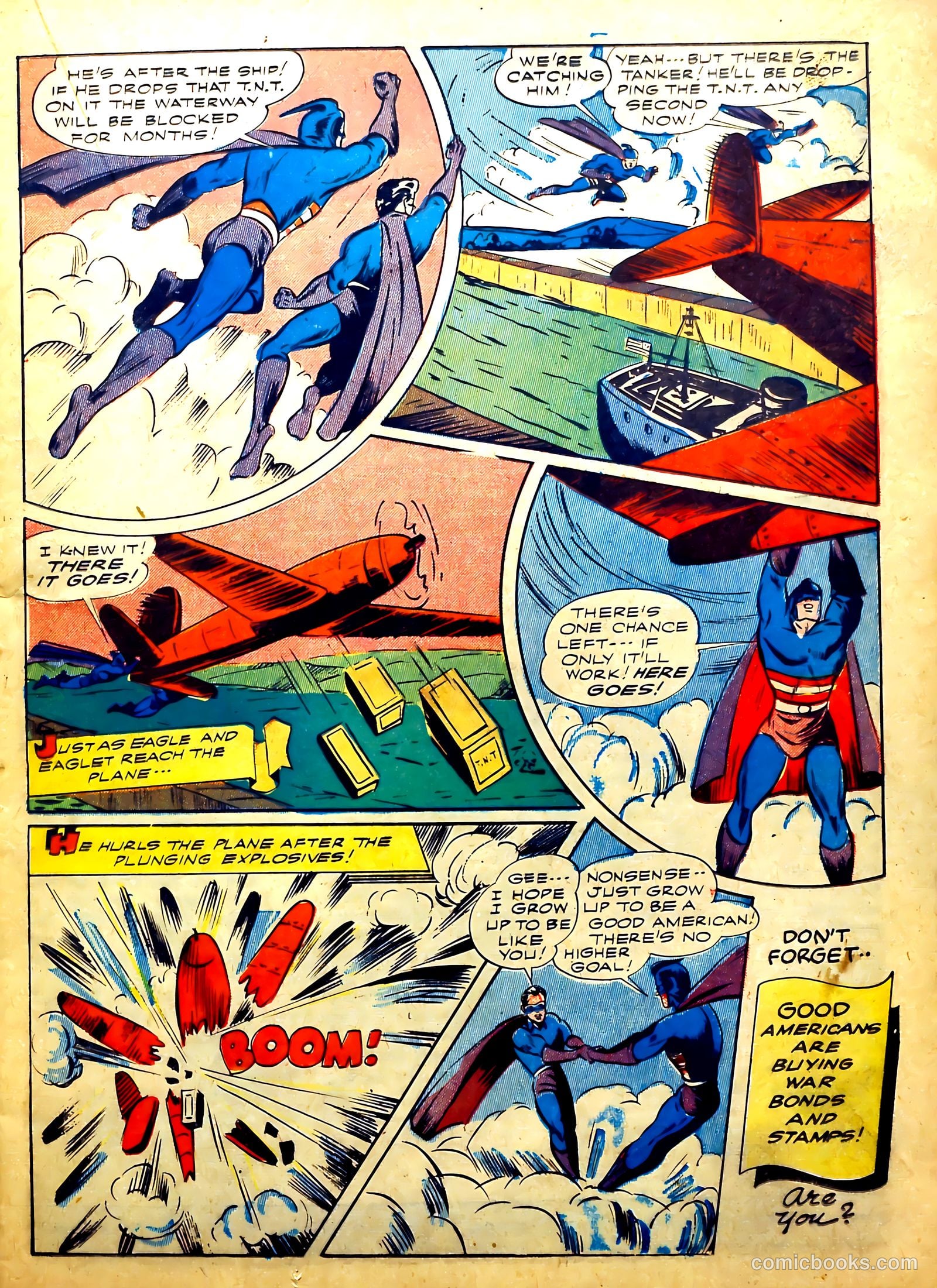 Exciting Comics #29 (1943) — page 25 of 60
