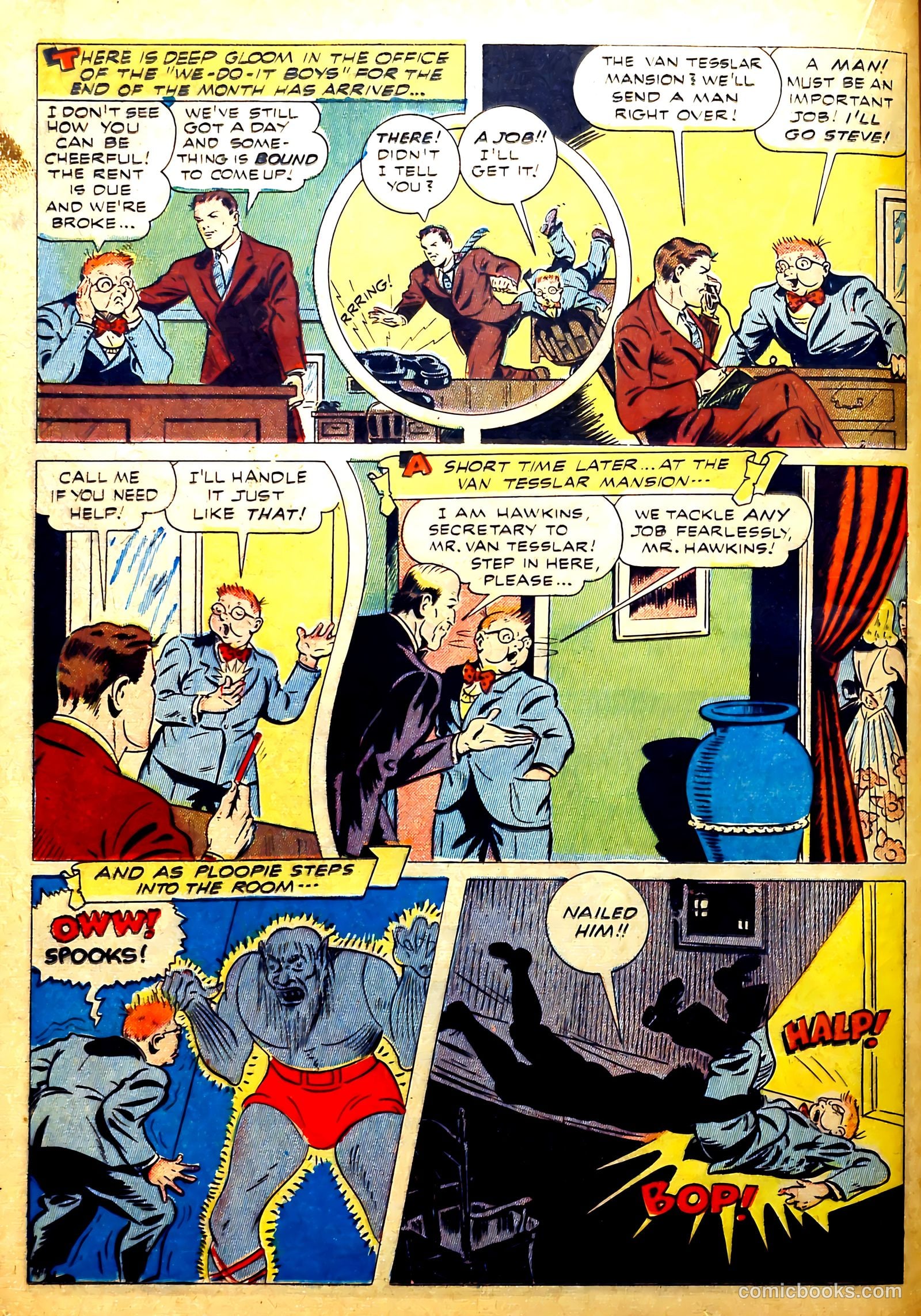 Exciting Comics #29 (1943) — page 28 of 60
