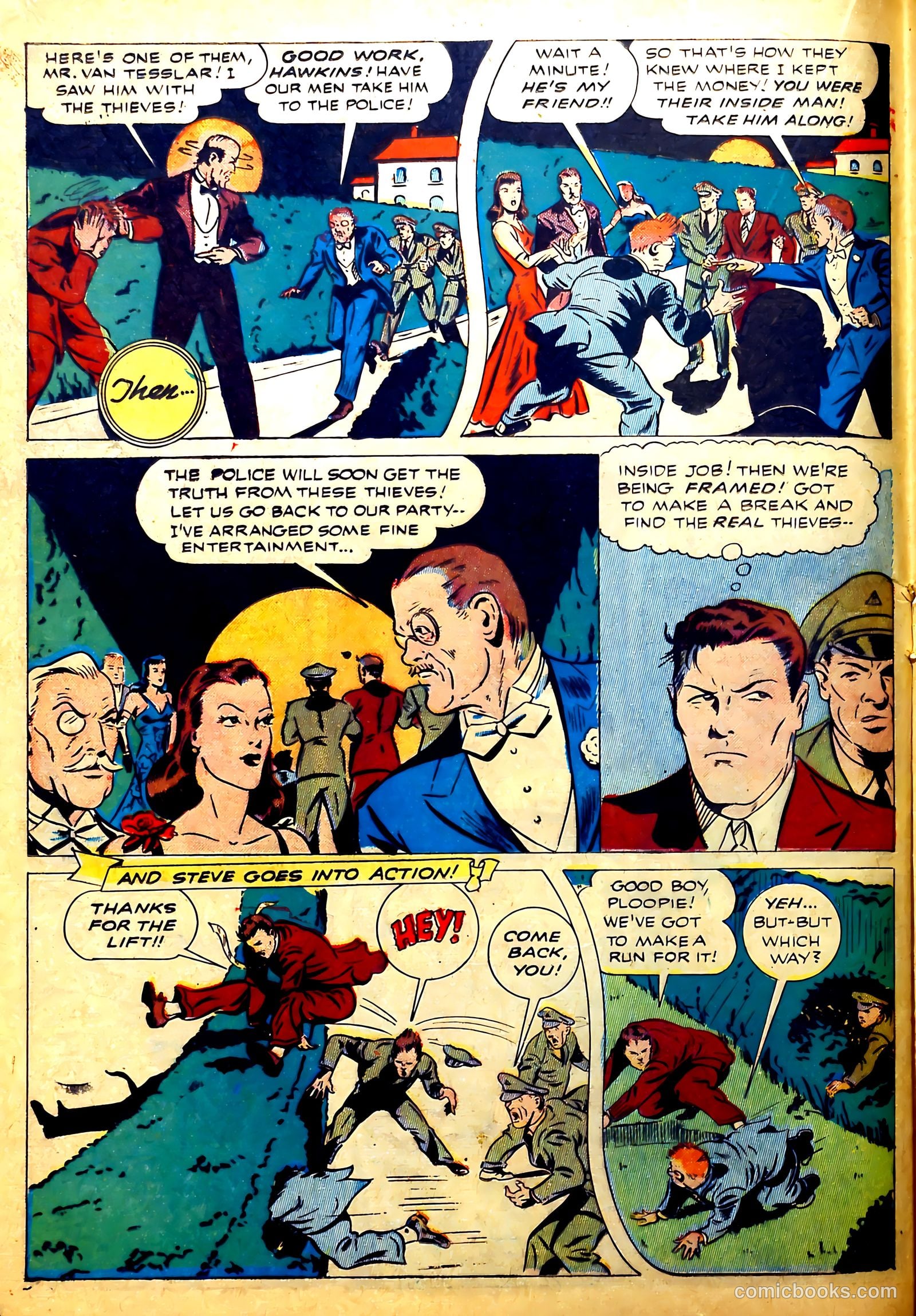 Exciting Comics #29 (1943) — page 32 of 60