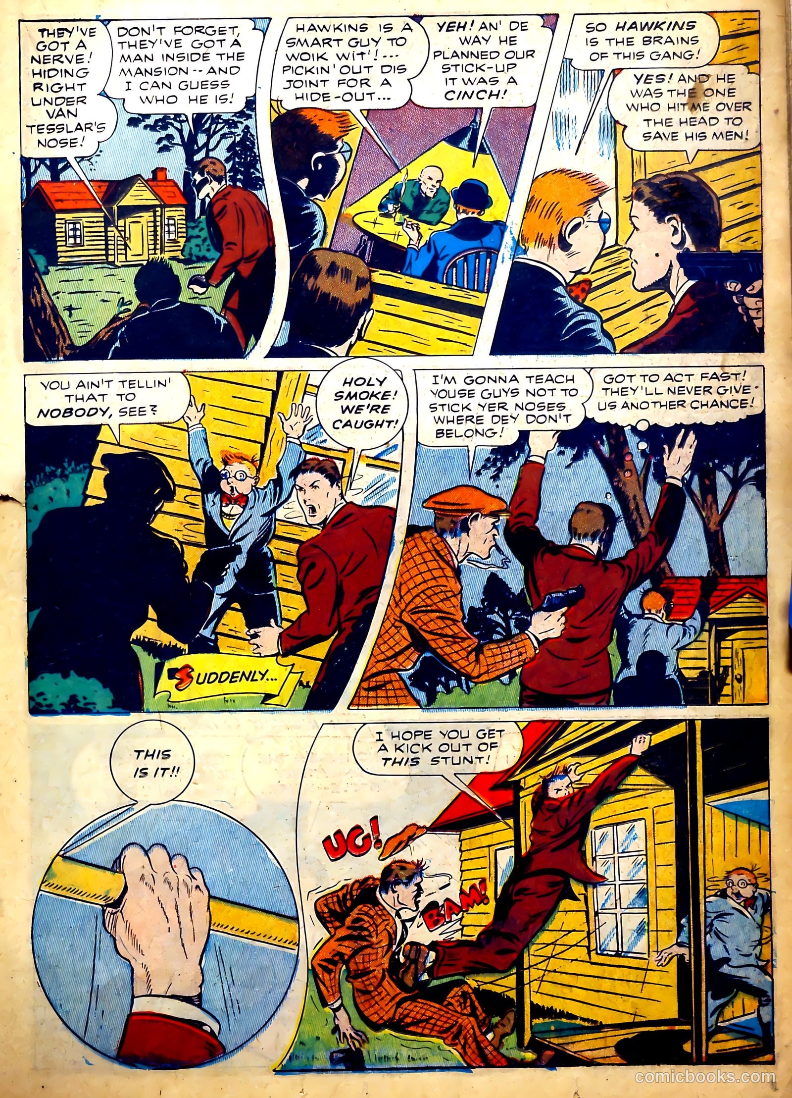 Exciting Comics #29 (1943) — page 35 of 60