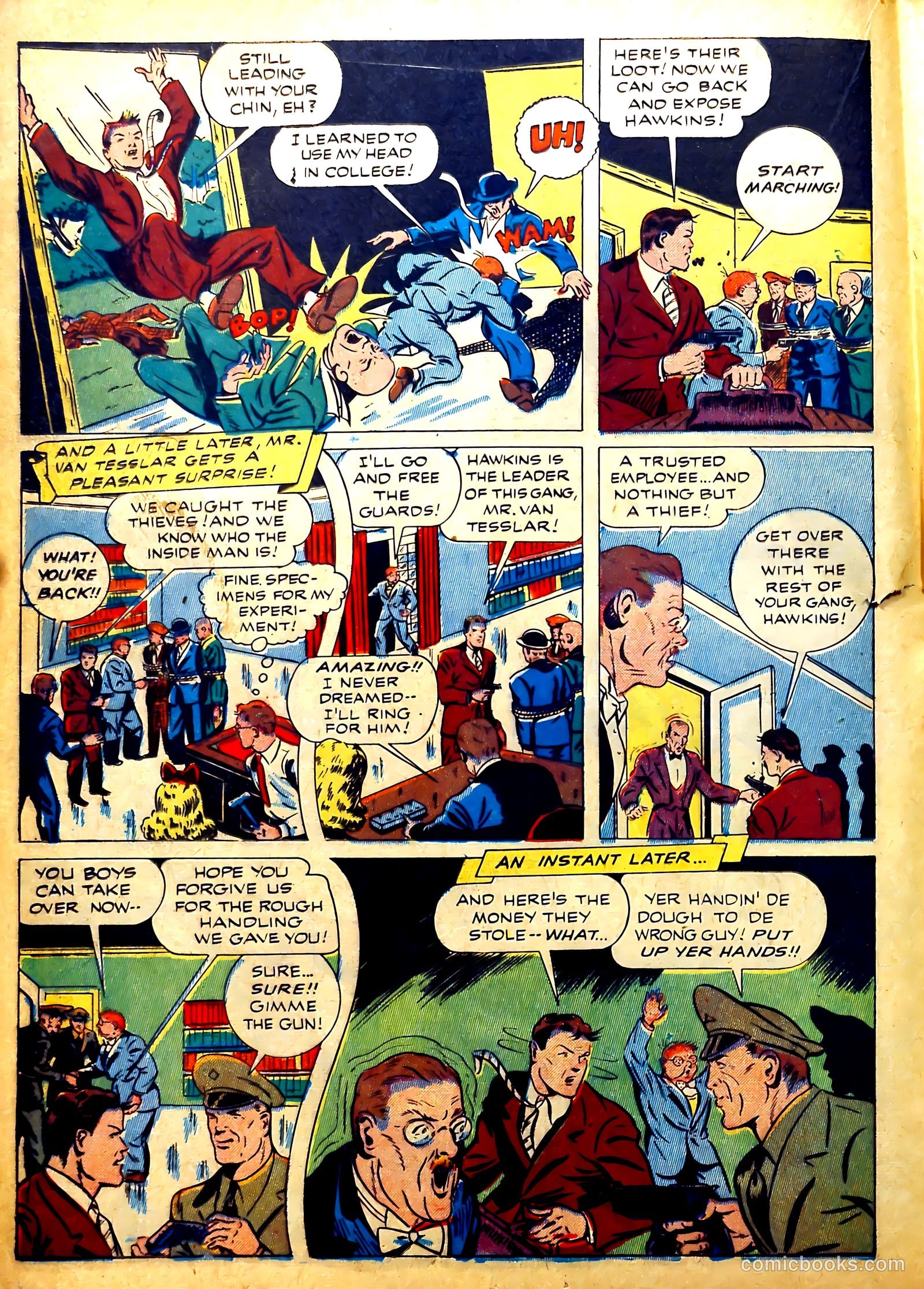 Exciting Comics #29 (1943) — page 36 of 60