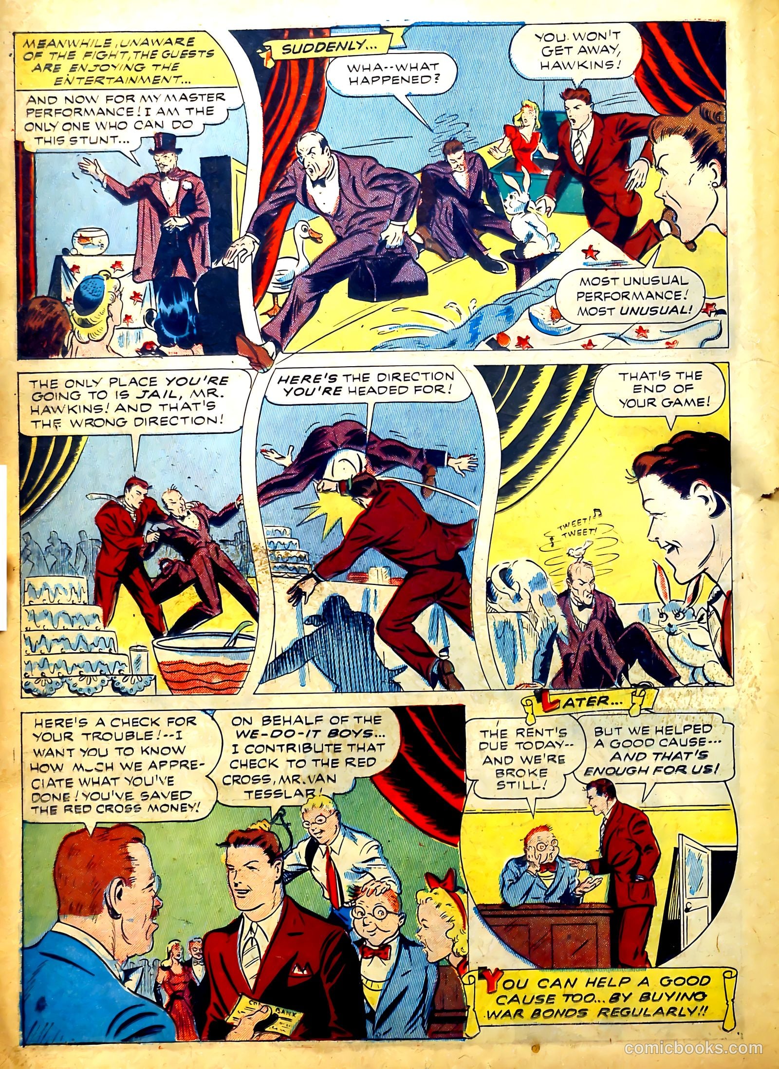 Exciting Comics #29 (1943) — page 38 of 60