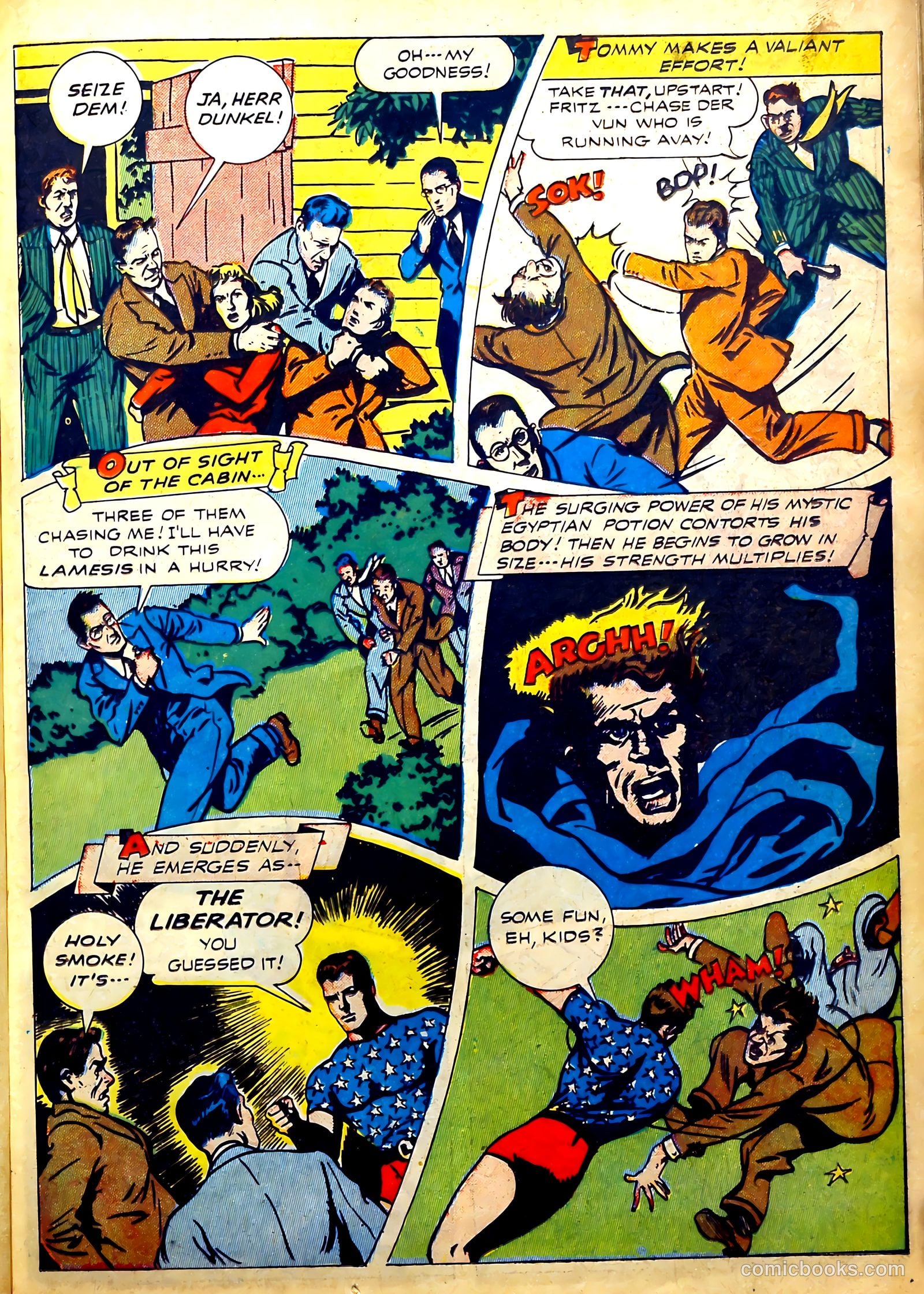 Exciting Comics #29 (1943) — page 41 of 60