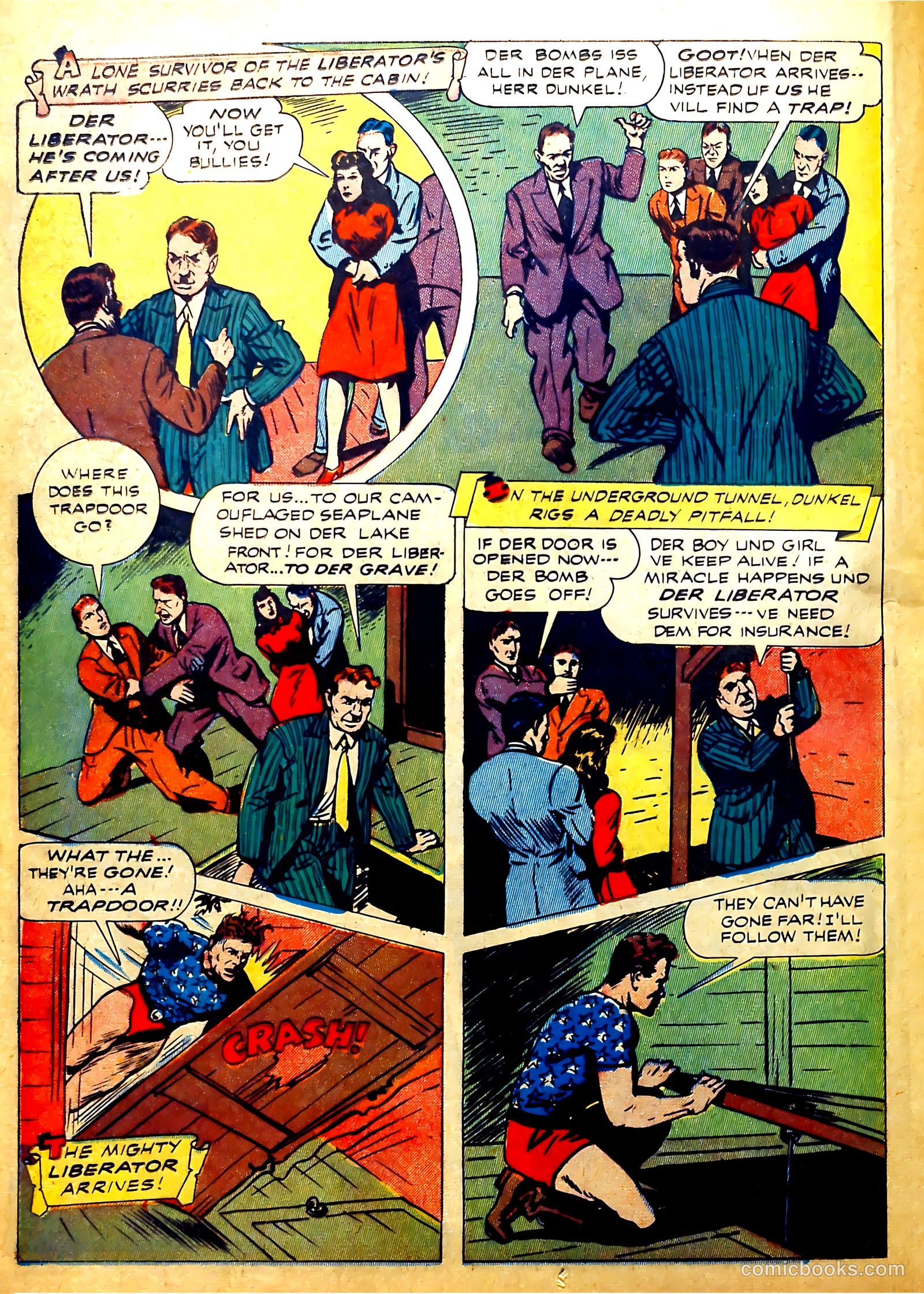 Exciting Comics #29 (1943) — page 42 of 60