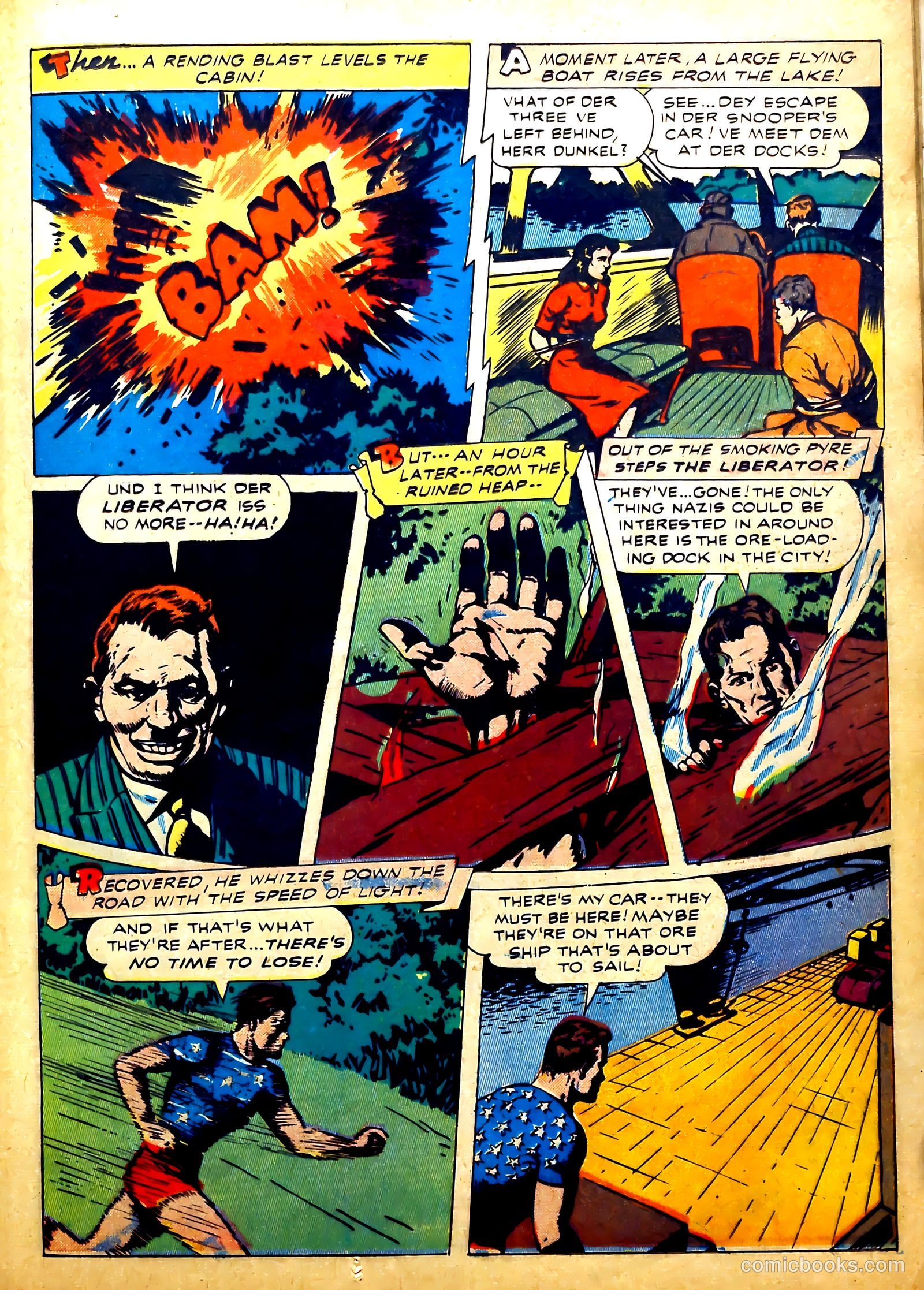 Exciting Comics #29 (1943) — page 43 of 60