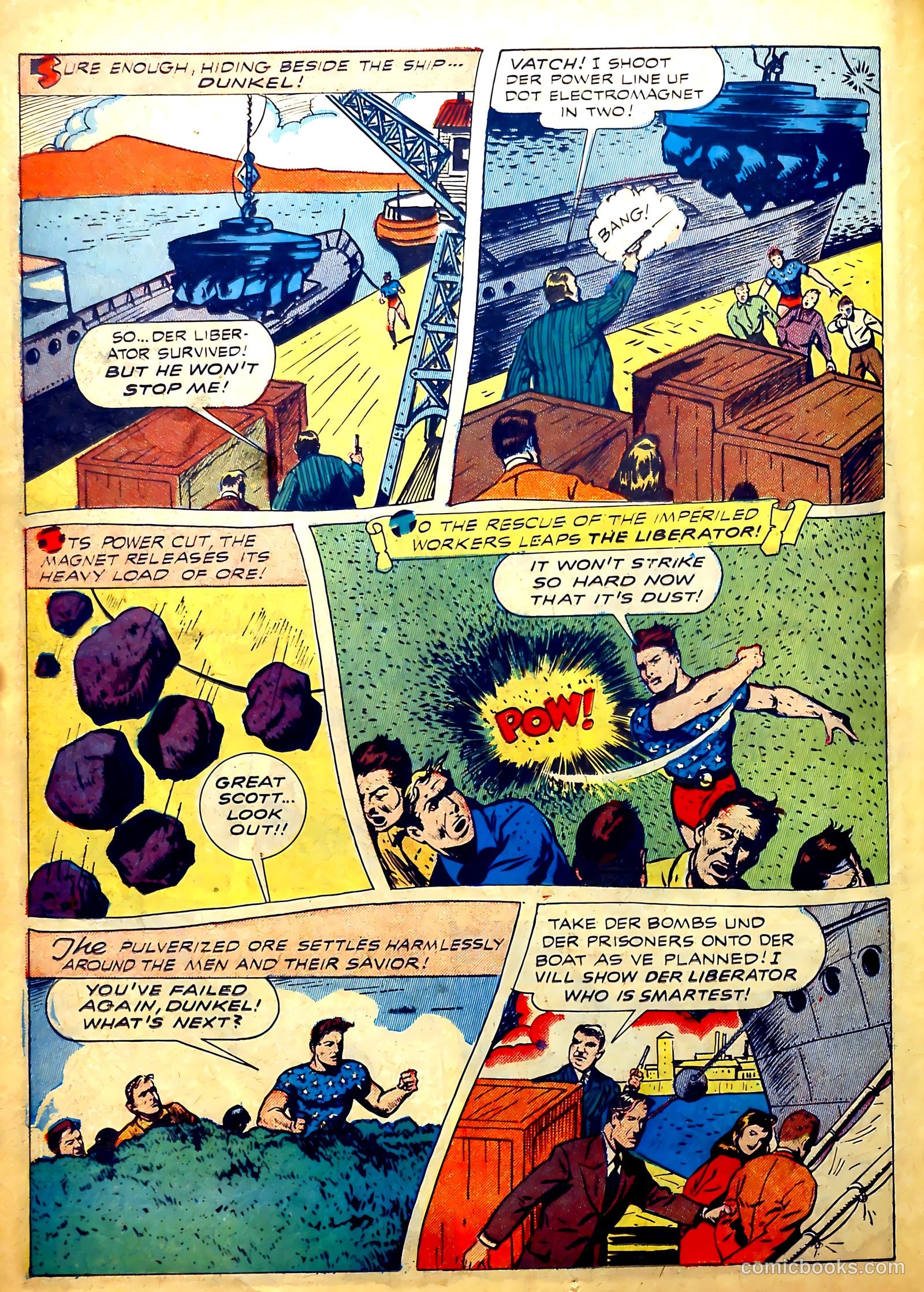 Exciting Comics #29 (1943) — page 44 of 60