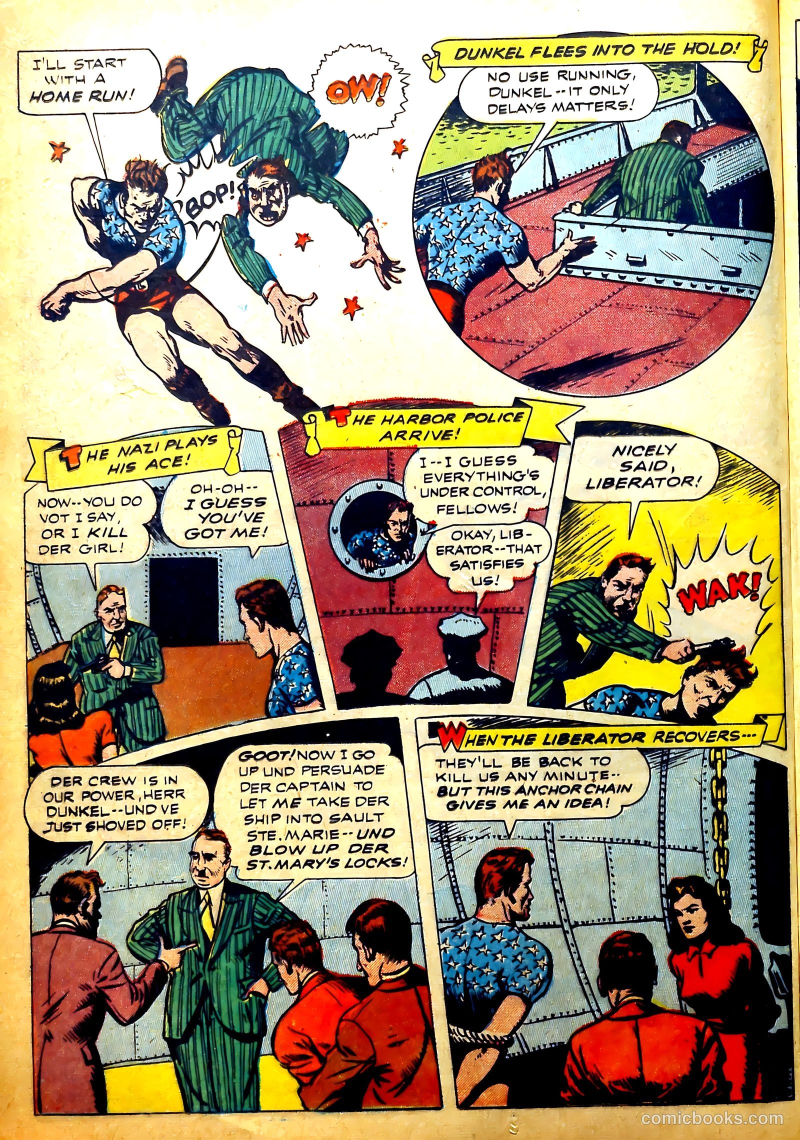 Exciting Comics #29 (1943) — page 46 of 60