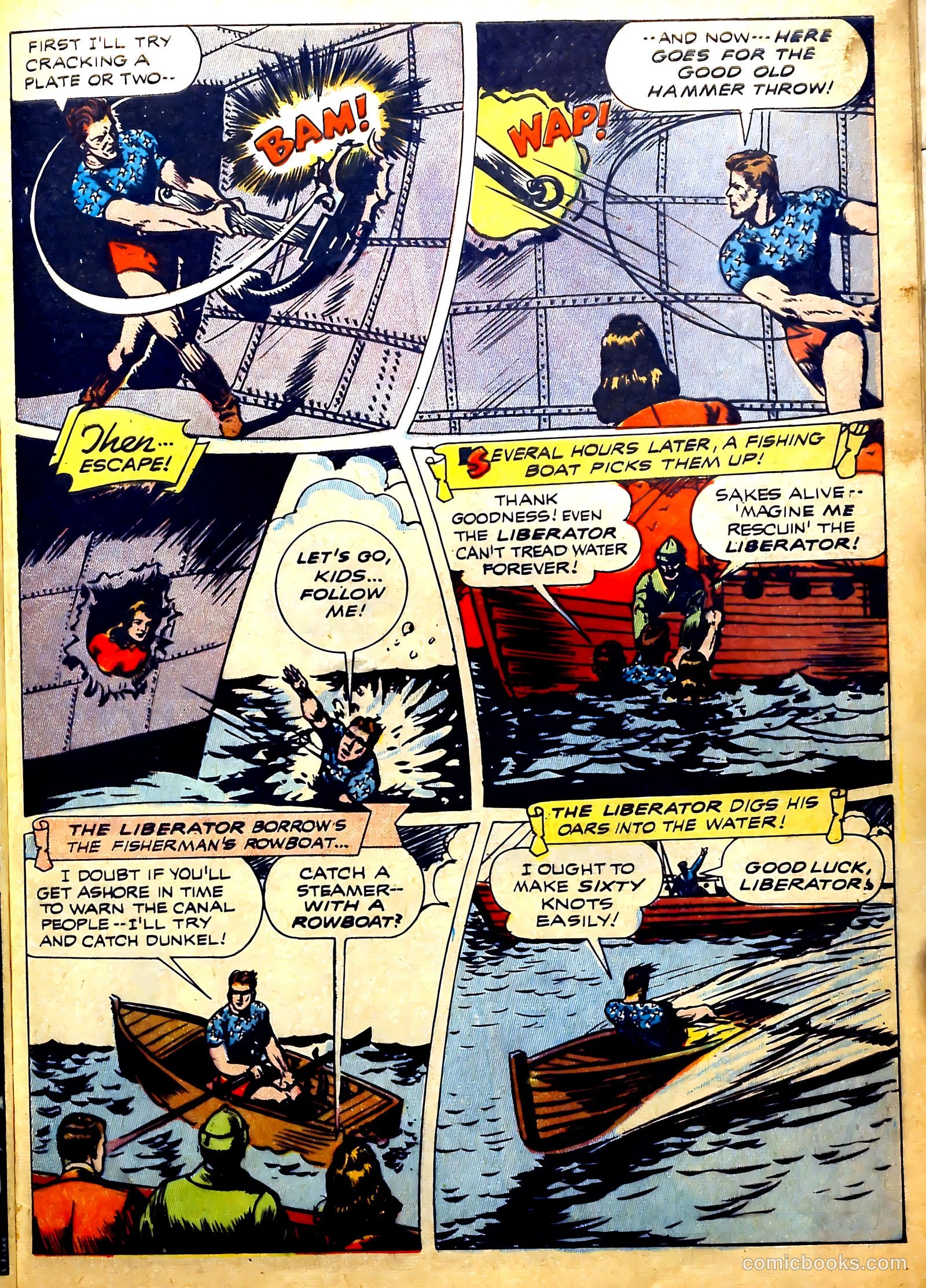 Exciting Comics #29 (1943) — page 47 of 60