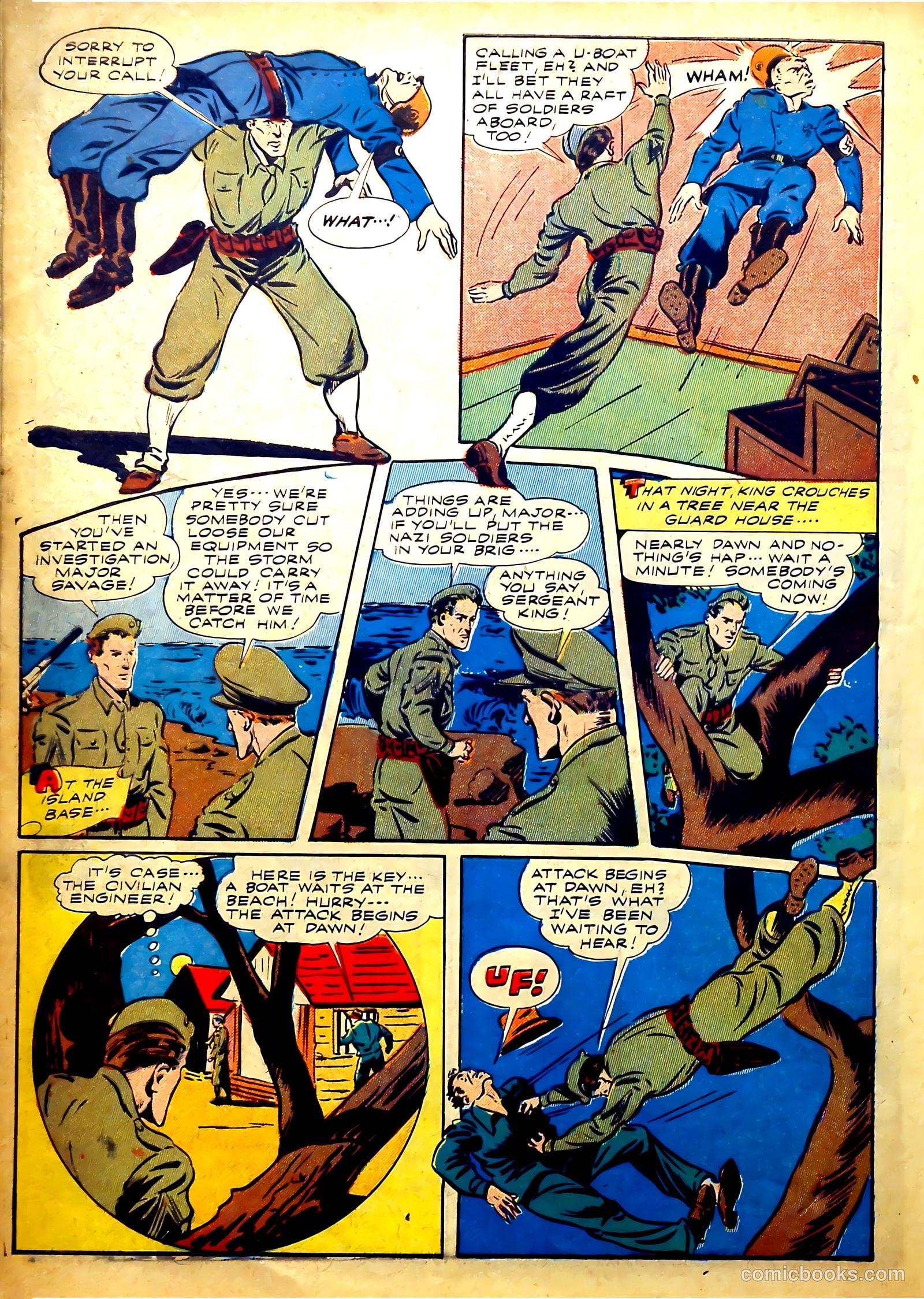 Exciting Comics #29 (1943) — page 54 of 60