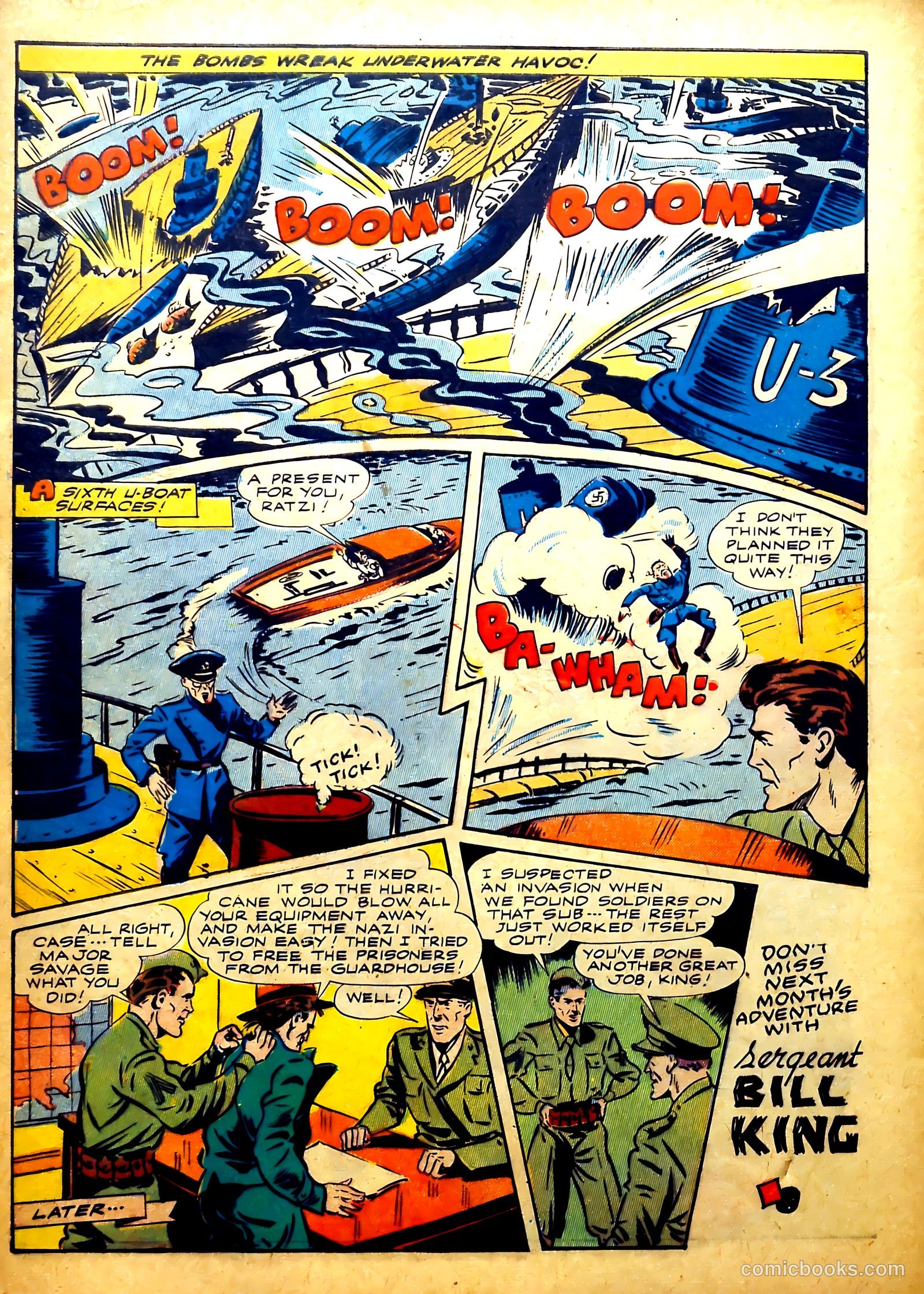 Exciting Comics #29 (1943) — page 56 of 60